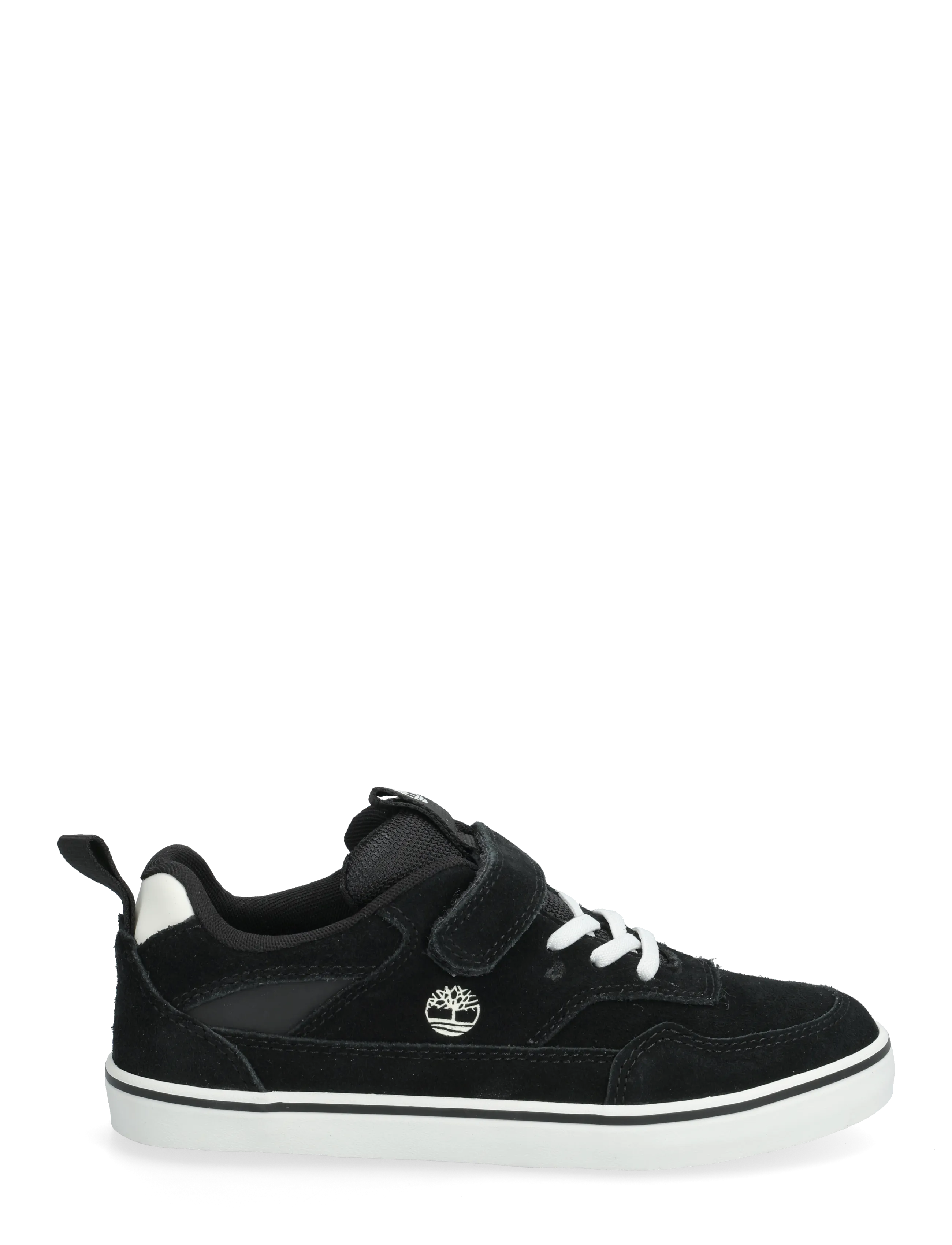 Timberland - STONE JUMP LOW HOOK & LOOP SNEAKER BLACK SUEDE - låga sneakers - black - 1