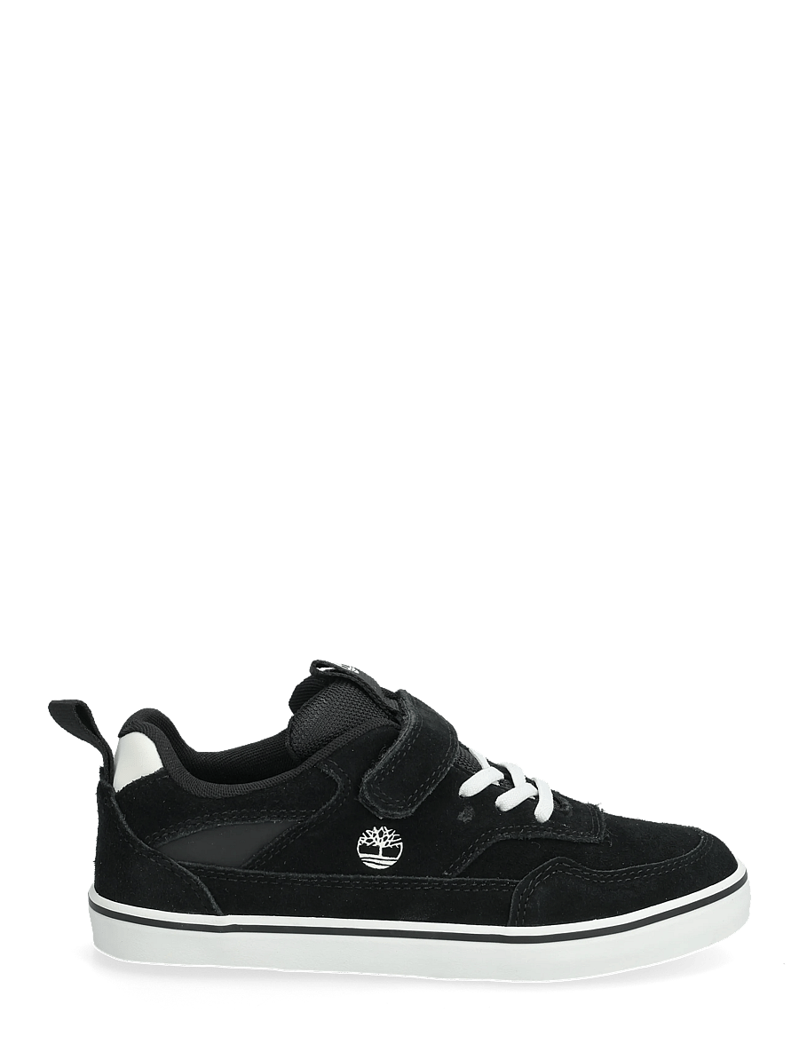 Timberland - STONE JUMP LOW HOOK & LOOP SNEAKER BLACK SUEDE - baskets basses - black - 1