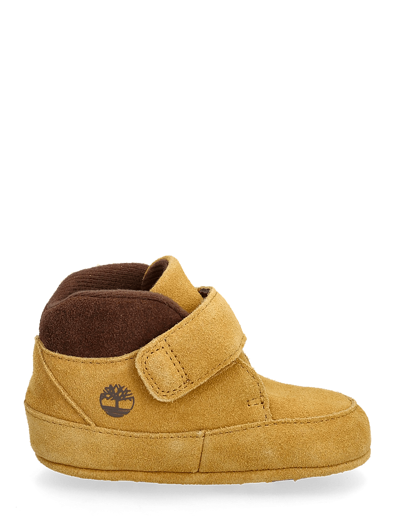 Timberland - CRIB BOOTIE MID HOOK & LOOP BOOT WHEAT SUEDE - chaussons pour bébés - wheat - 1