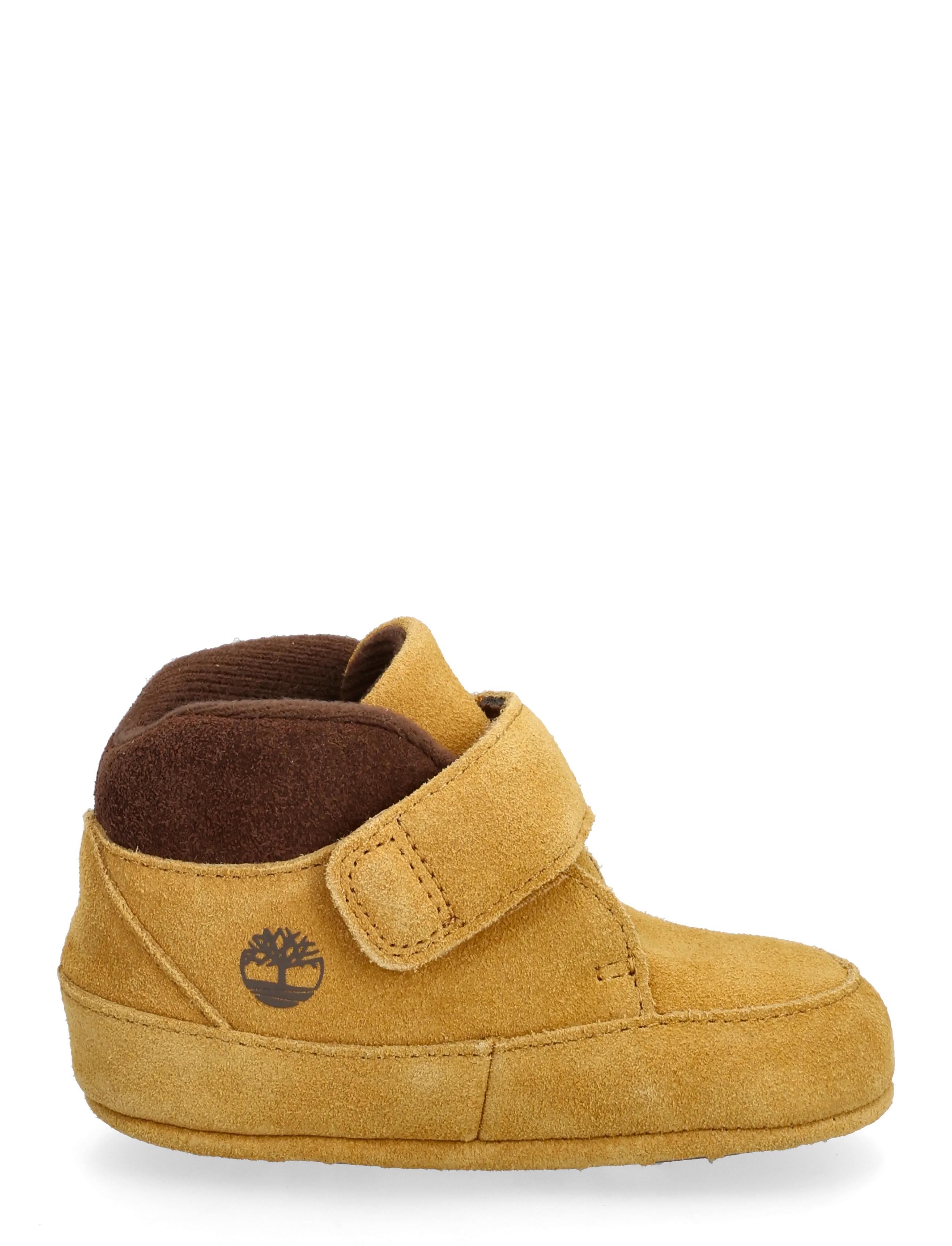 Timberland - CRIB BOOTIE MID HOOK & LOOP BOOT WHEAT SUEDE - lära-gå-skor - wheat - 1