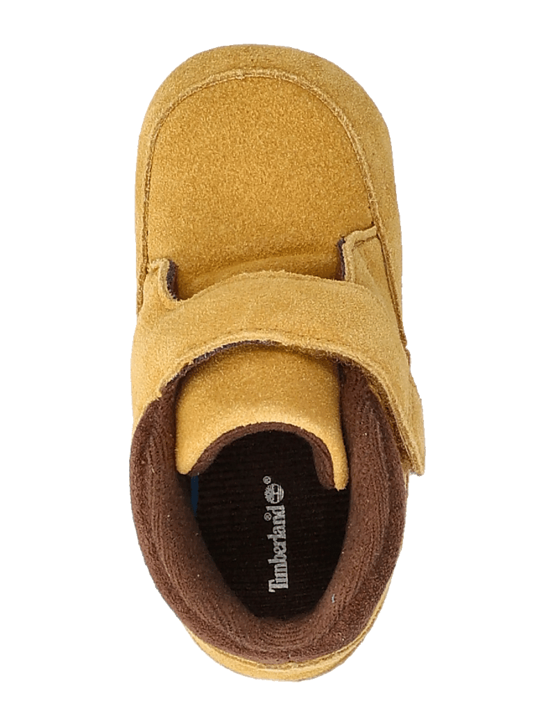 Timberland - CRIB BOOTIE MID HOOK & LOOP BOOT WHEAT SUEDE - chaussons pour bébés - wheat - 3