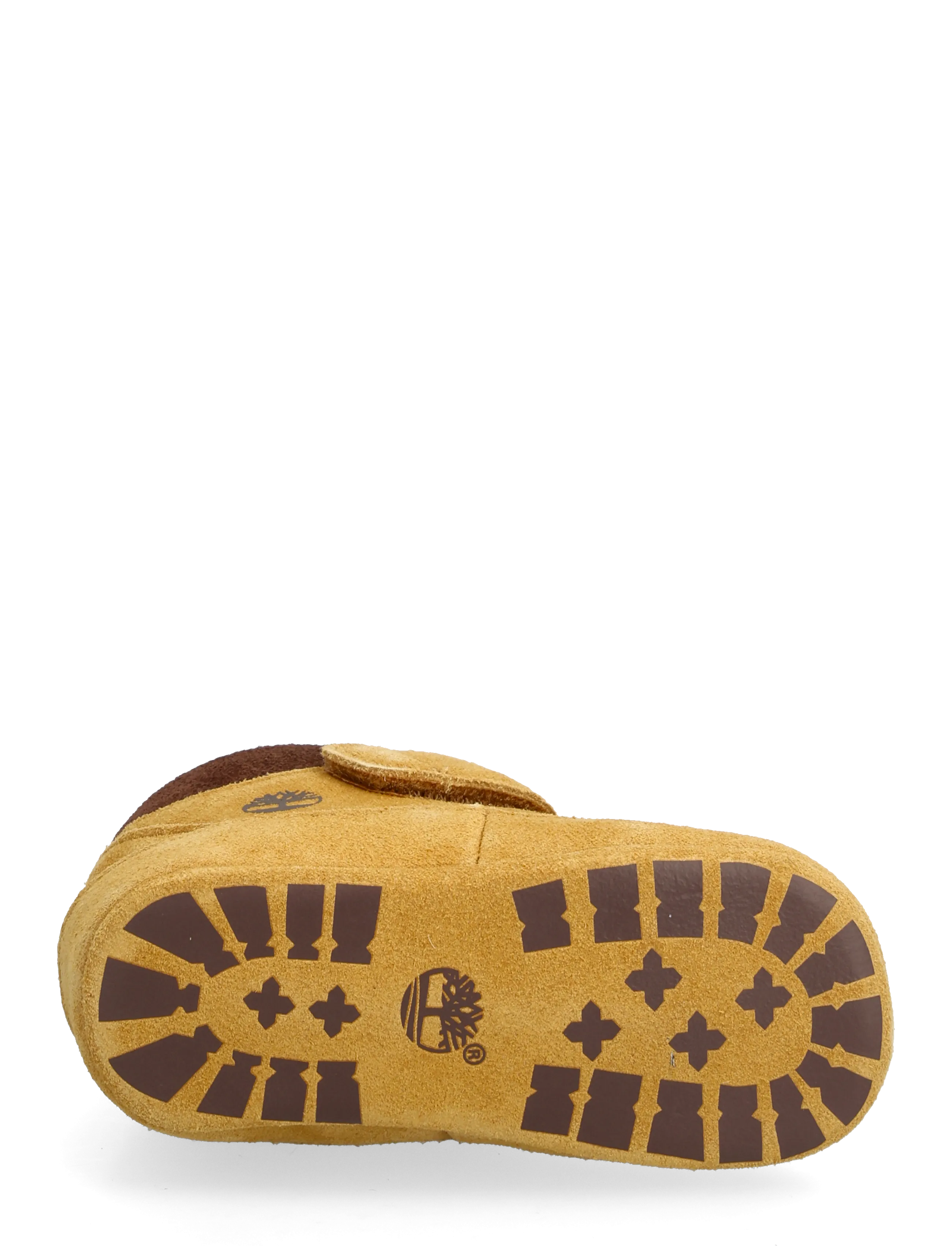 Timberland - CRIB BOOTIE MID HOOK & LOOP BOOT WHEAT SUEDE - lära-gå-skor - wheat - 4