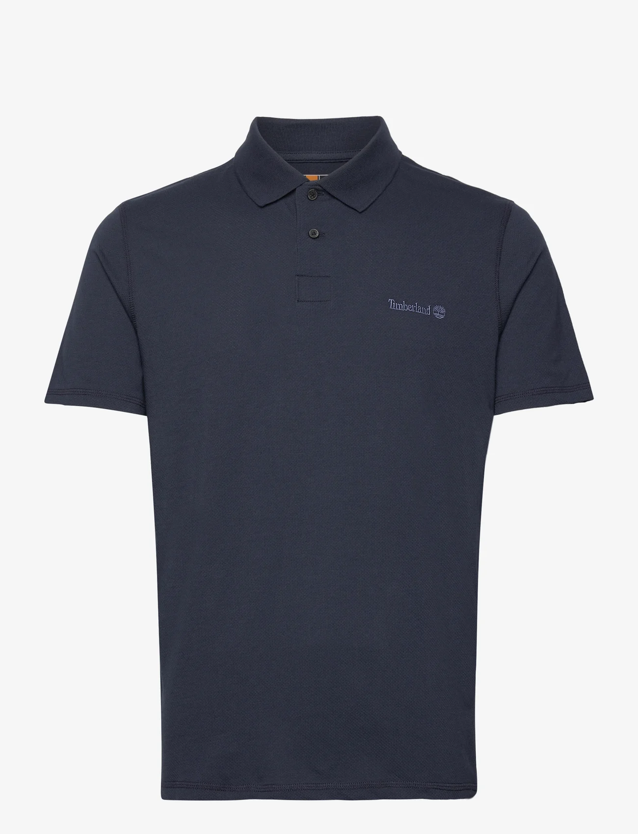 Timberland - MOUNT JO WICKING SHORT SLEEVE POLO DARK SAPPHIRE - lyhythihaiset - dark sapphire - 0