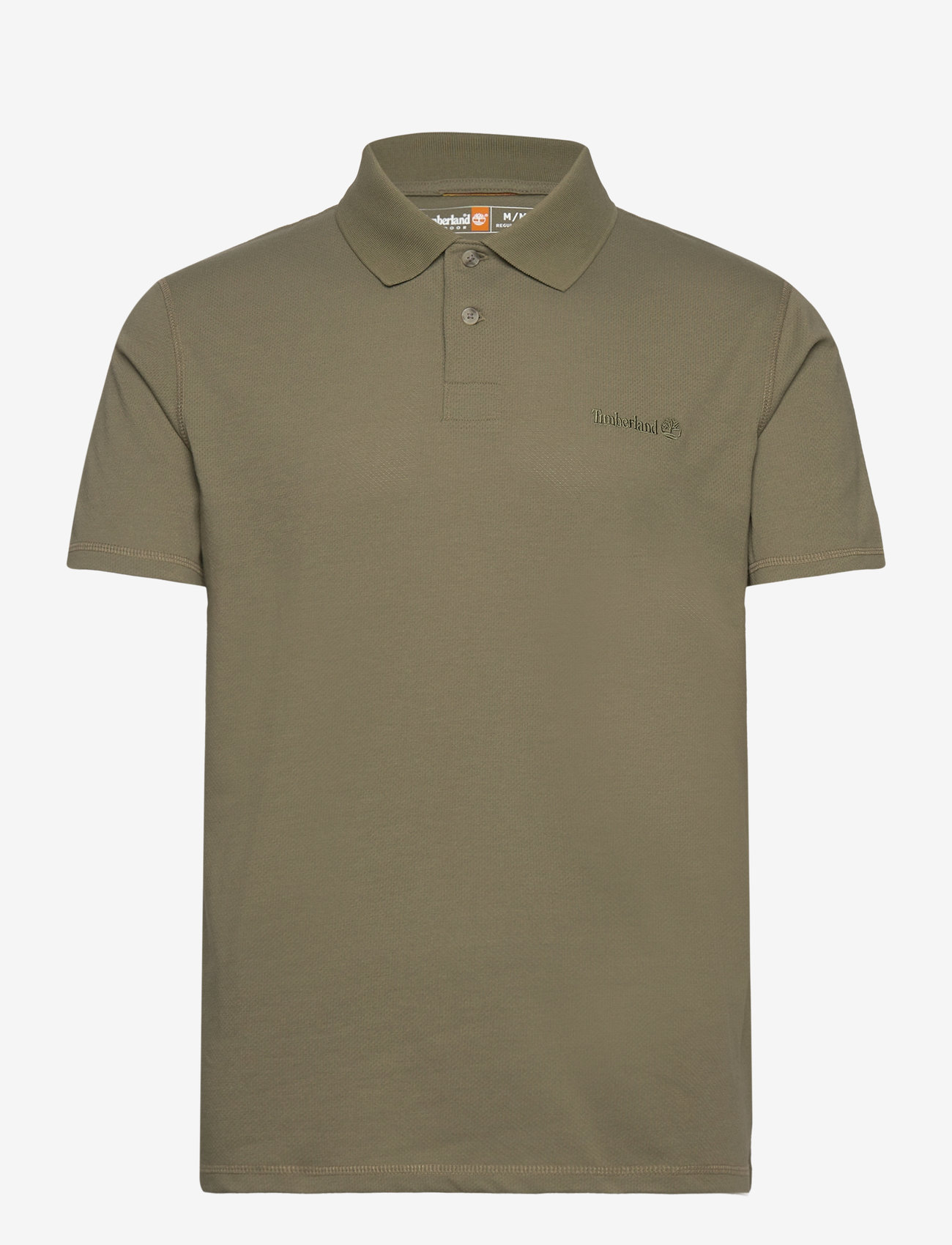 Timberland - MOUNT JO WICKING SHORT SLEEVE POLO CASSEL EARTH - cassel earth - 0