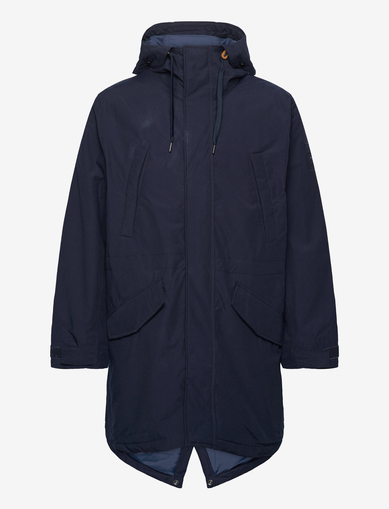 Timberland - Water Resistant Fishtail Parka DARK SAPPHIRE - dark sapphire - 0