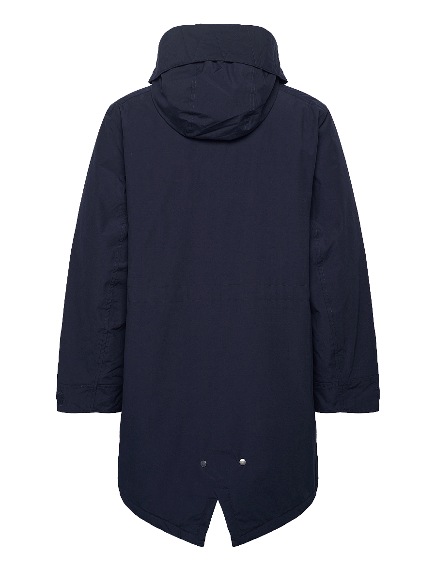 Timberland - Water Resistant Fishtail Parka DARK SAPPHIRE - parkas - dark sapphire - 1