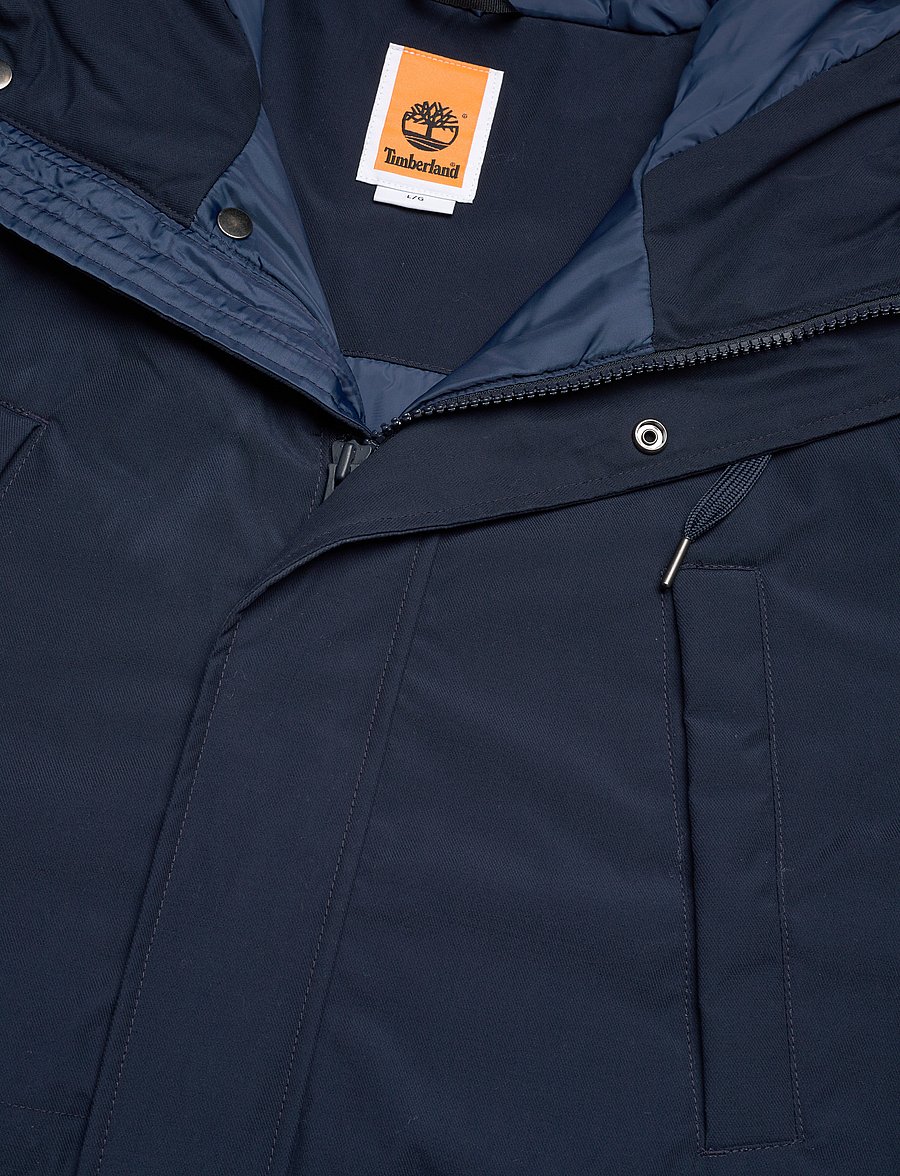 Timberland - Water Resistant Fishtail Parka DARK SAPPHIRE - parkas - dark sapphire - 2
