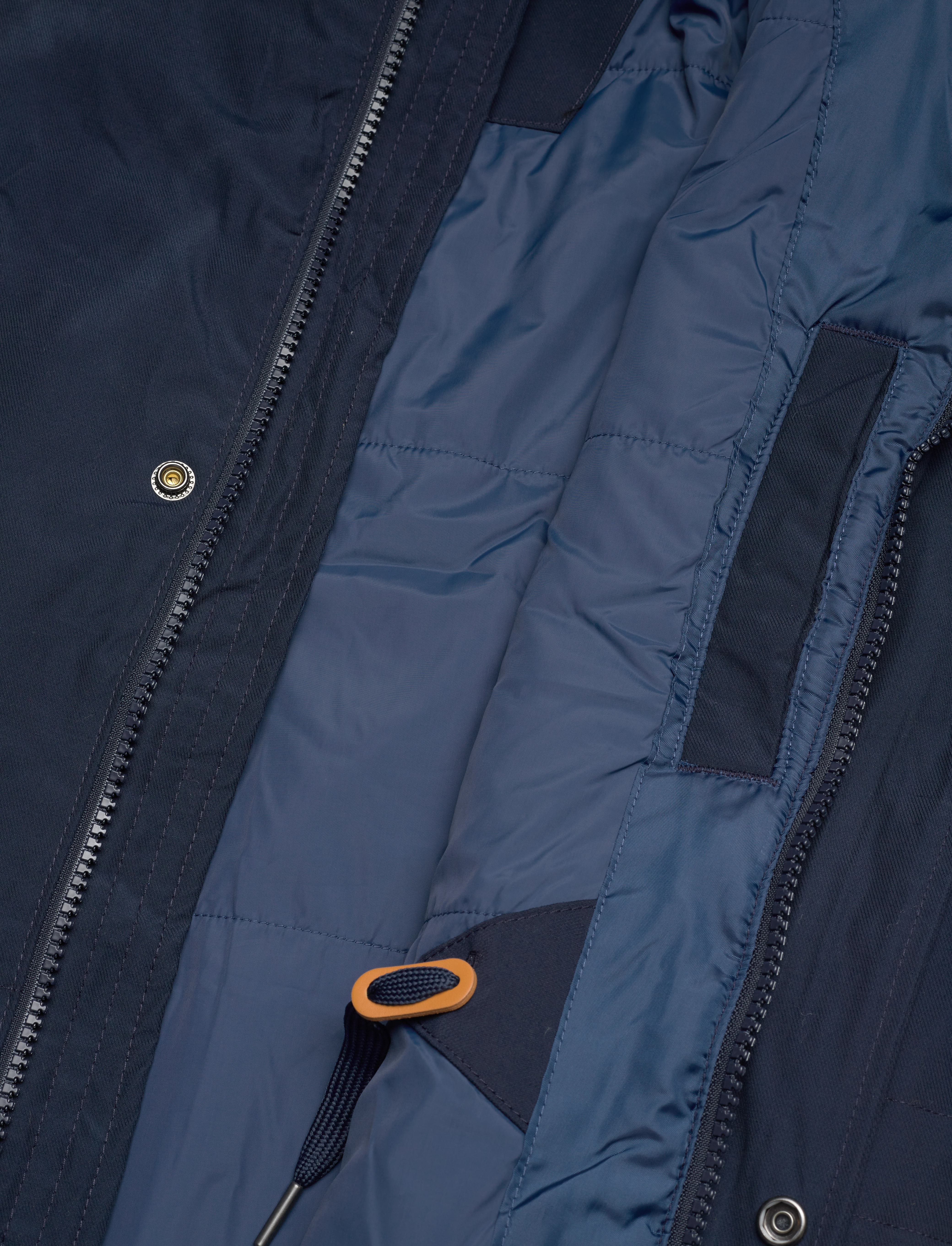 Timberland - Water Resistant Fishtail Parka DARK SAPPHIRE - parkas - dark sapphire - 4