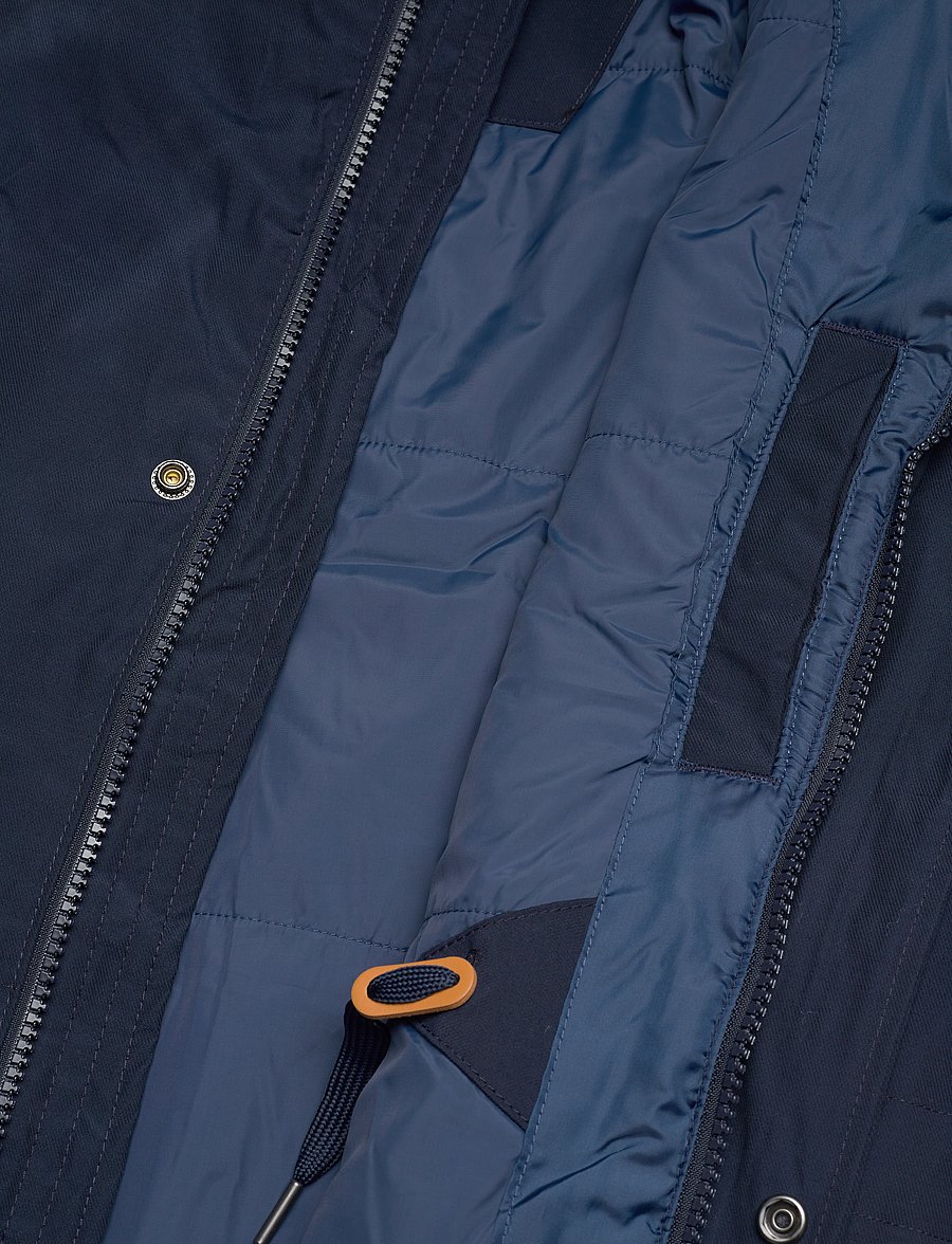 Timberland - Water Resistant Fishtail Parka DARK SAPPHIRE - parkas - dark sapphire - 4