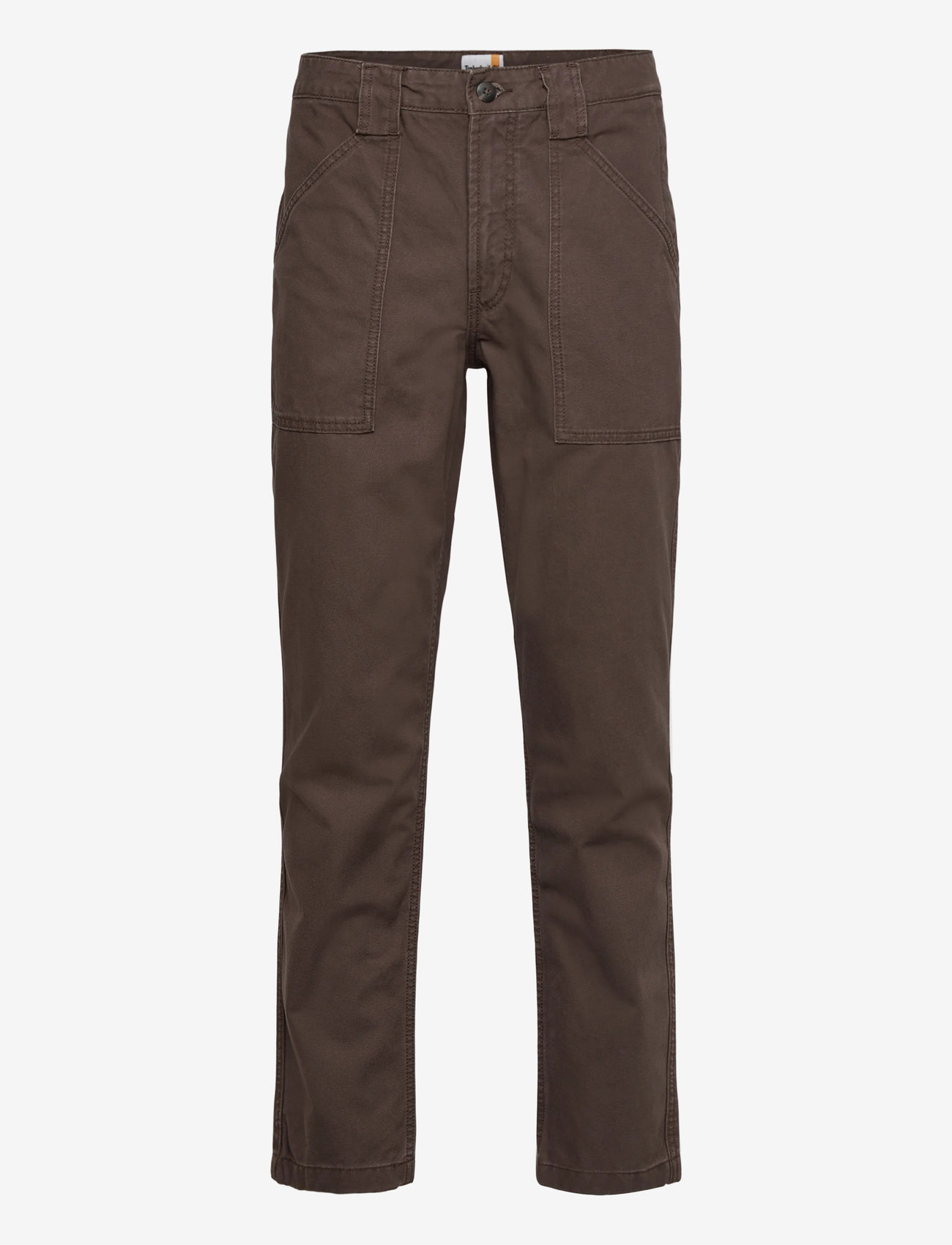 Timberland - Washed Canvas Fatigue Pant - cargohose - chocolate brown - 0
