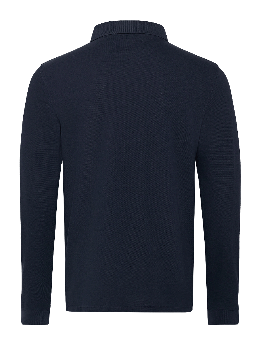 Timberland - LS Millers River Pique Polo - polo krekli ar garām piedurknēm - dark sapphire - 1