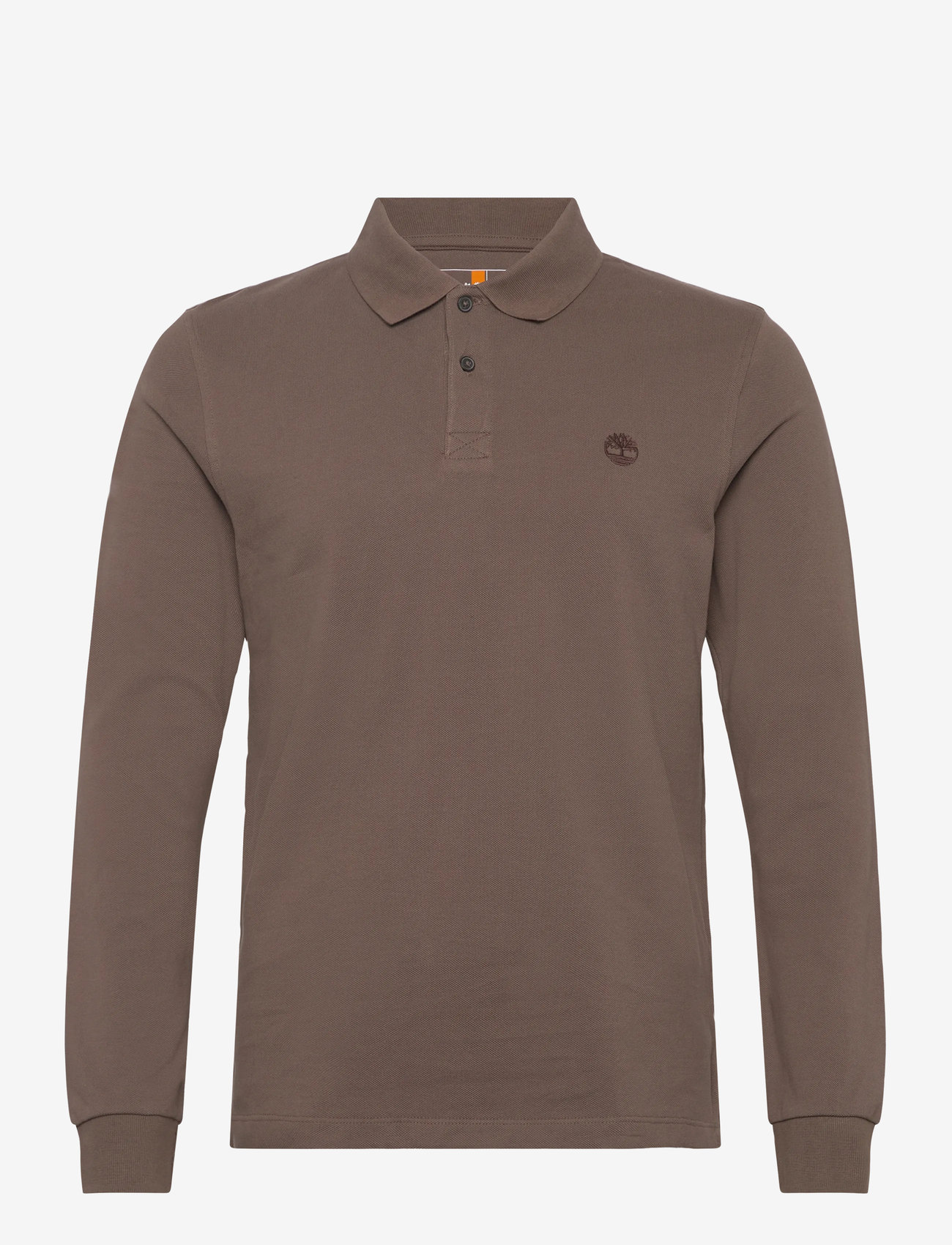 Timberland - LS Millers River Pique Polo - langärmelig - chocolate chip - 0
