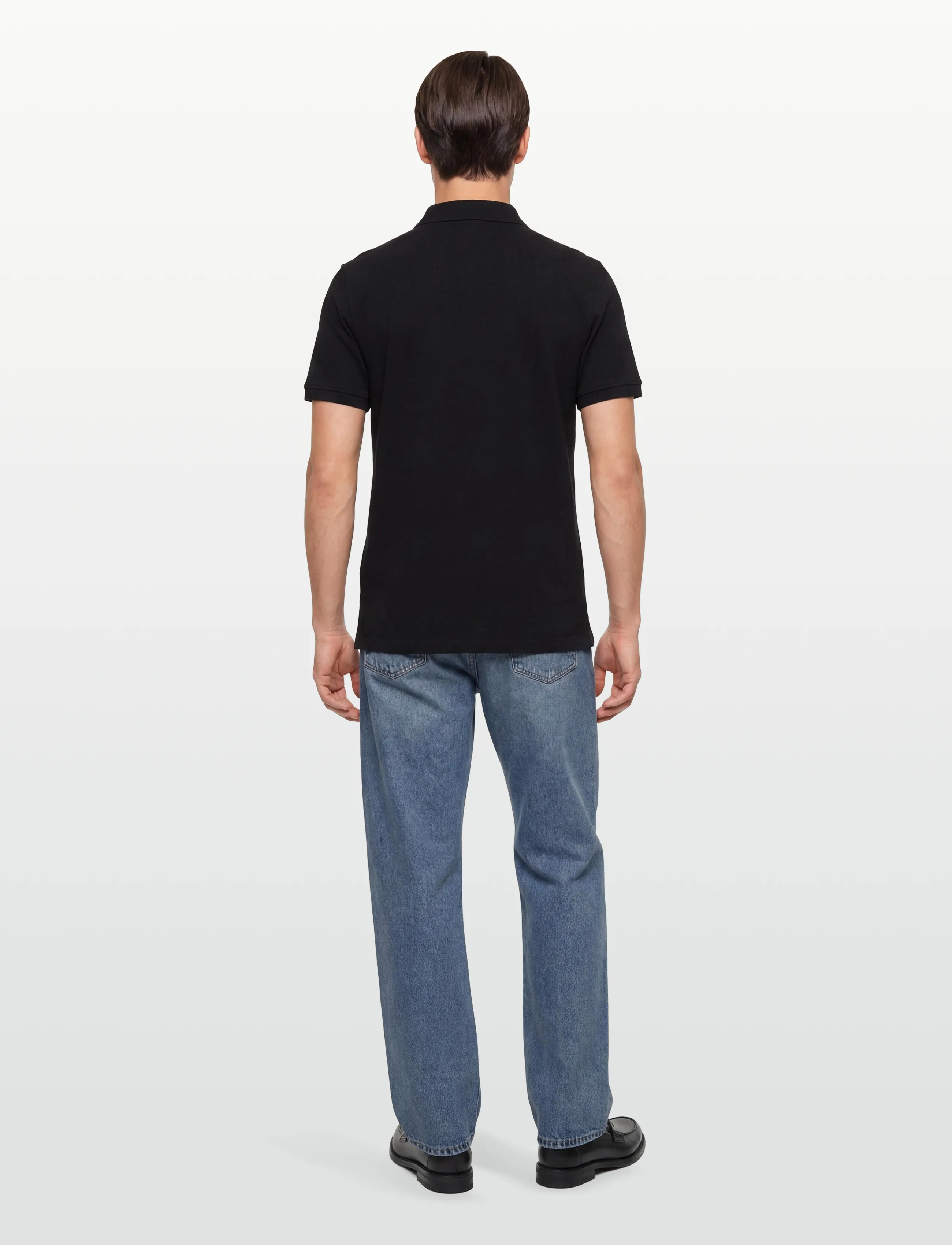 Timberland - MILLERS RIVER Pique Short Sleeve Polo BLACK - kortærmede poloer - black - 4