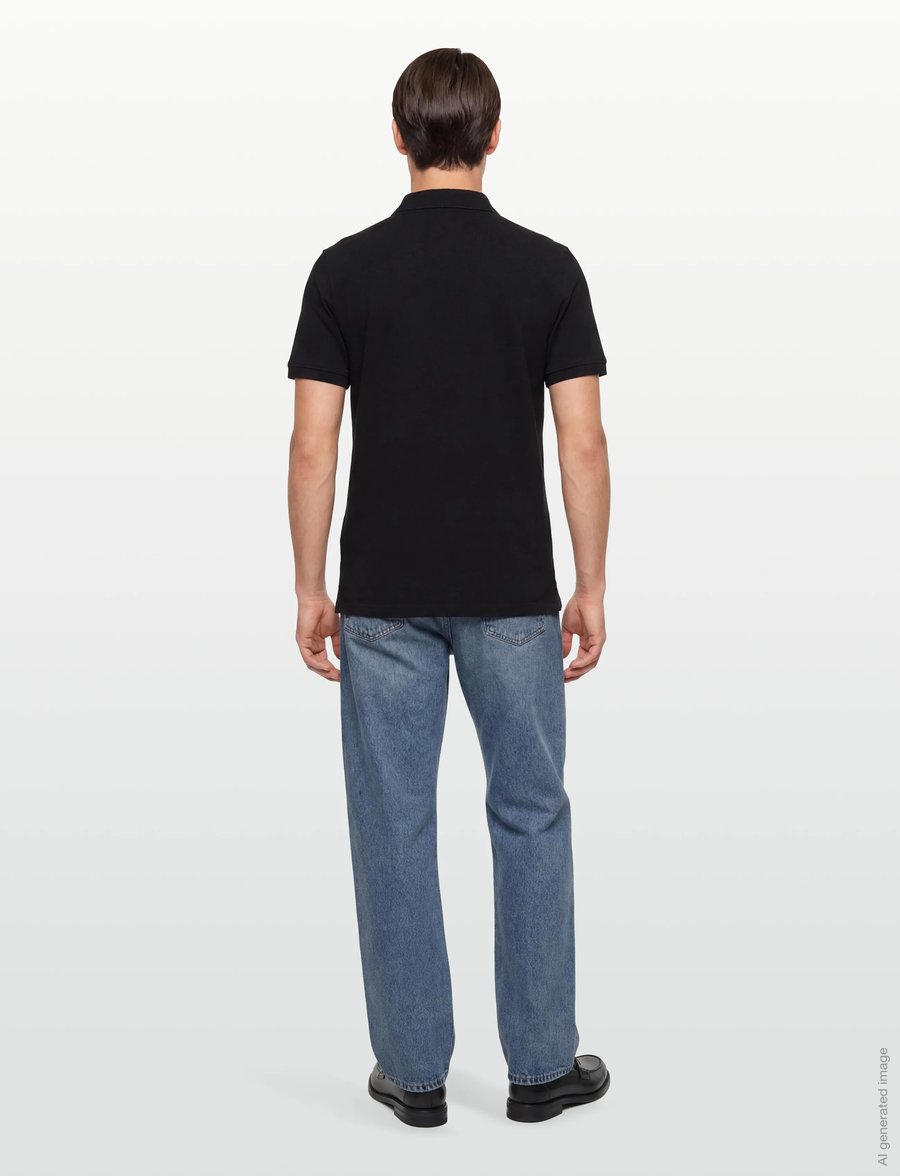 Timberland - MILLERS RIVER Pique Short Sleeve Polo BLACK - kurzärmelig - black - 4