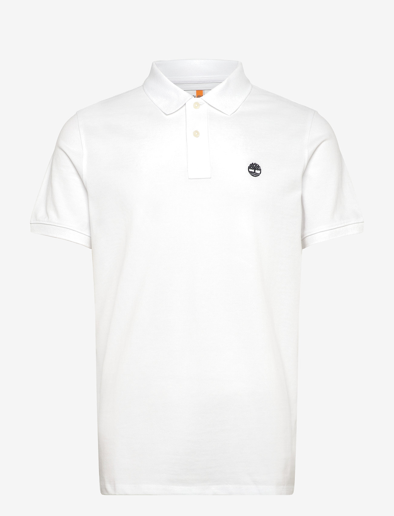 Timberland - Pique Short Sleeve Polo - lühikeste varrukatega polod - white - 0
