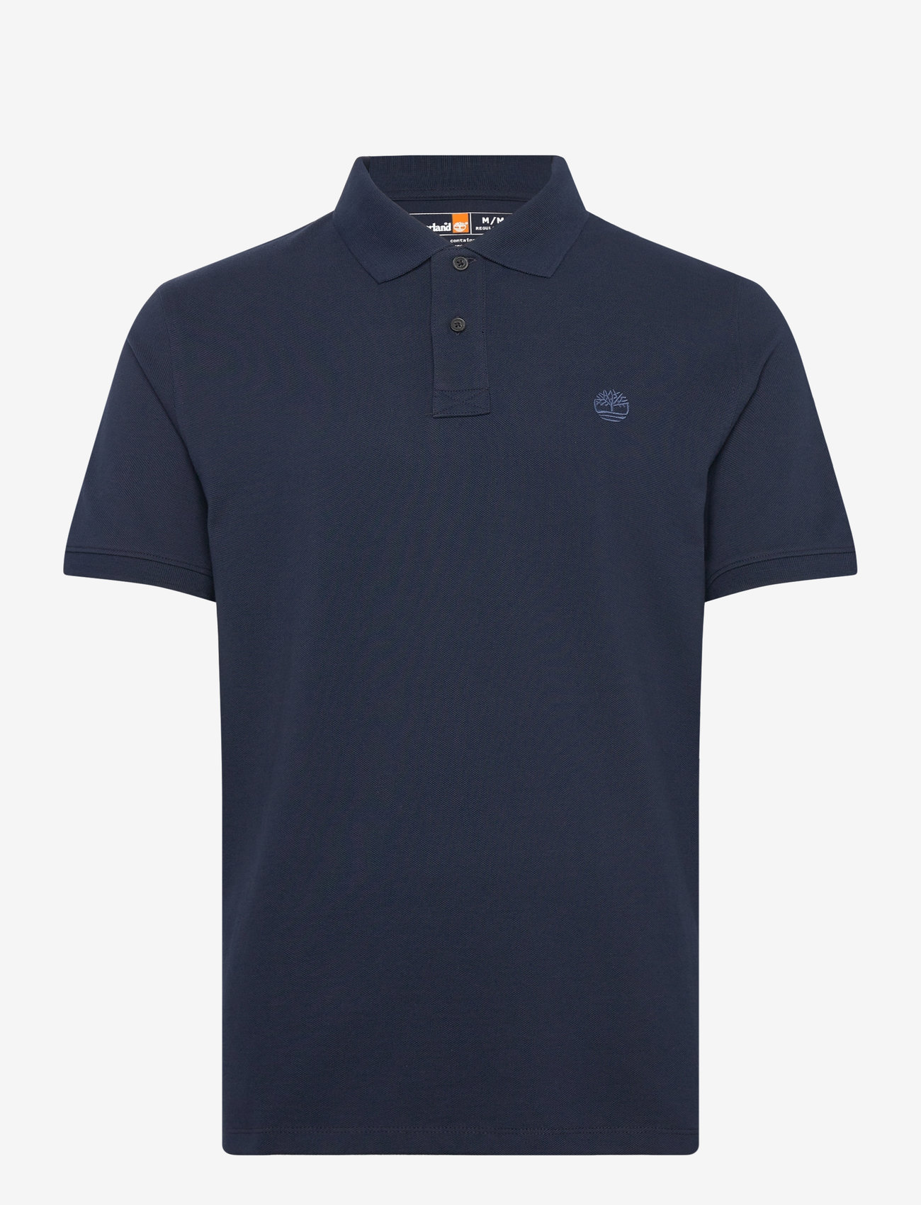 Timberland - MILLERS RIVER Pique Short Sleeve Polo DARK SAPPHIRE - kortærmede poloer - navy - 0