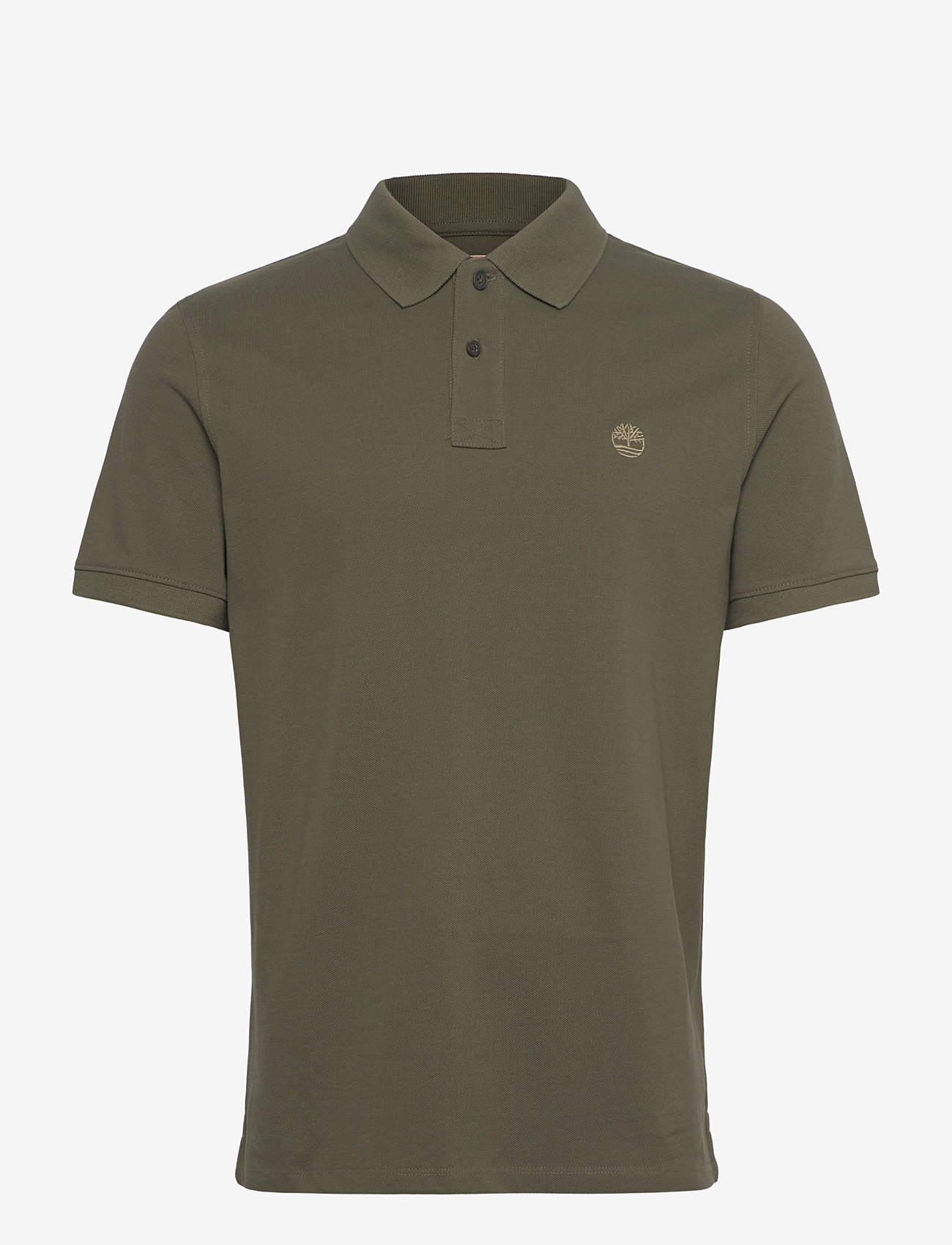 Timberland - MILLERS RIVER Pique Short Sleeve Polo LEAF GREEN - kurzärmelig - dark green - 0