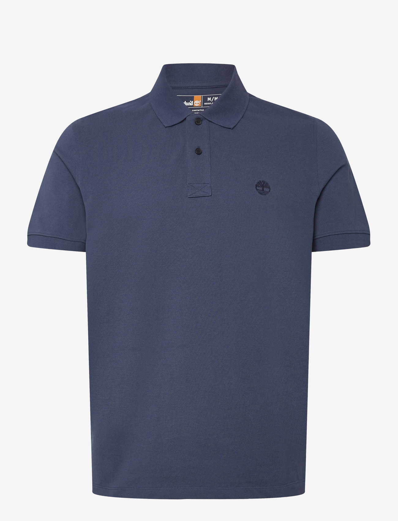 Timberland - MILLERS RIVER Pique Short Sleeve Polo OCEANA - toppe & t-shirts - dark blue - 0