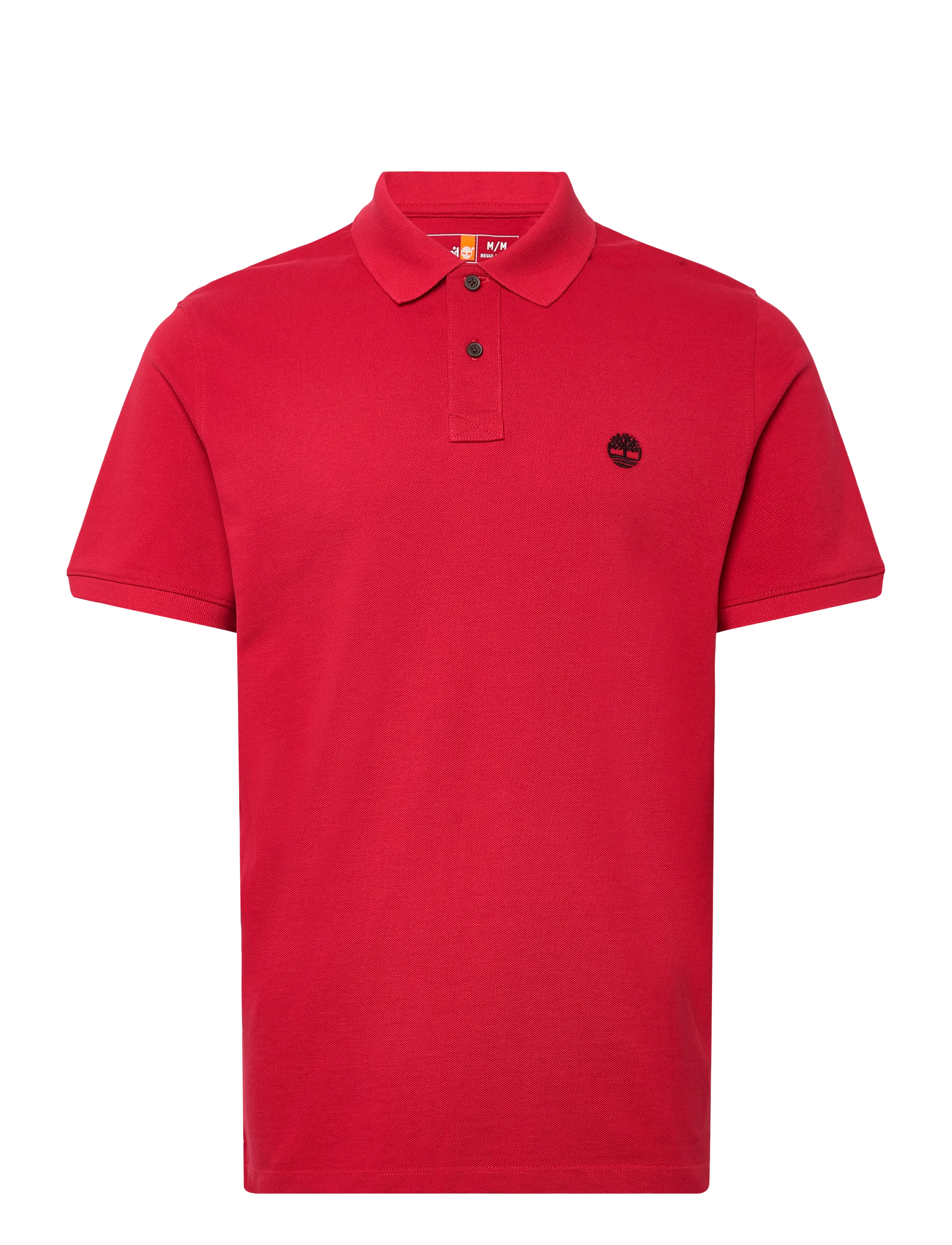 Timberland MILLERS RIVER Pique Short Sleeve Polo AMERICAN BEAUTY - Uutuudet - MEDIUM RED / red