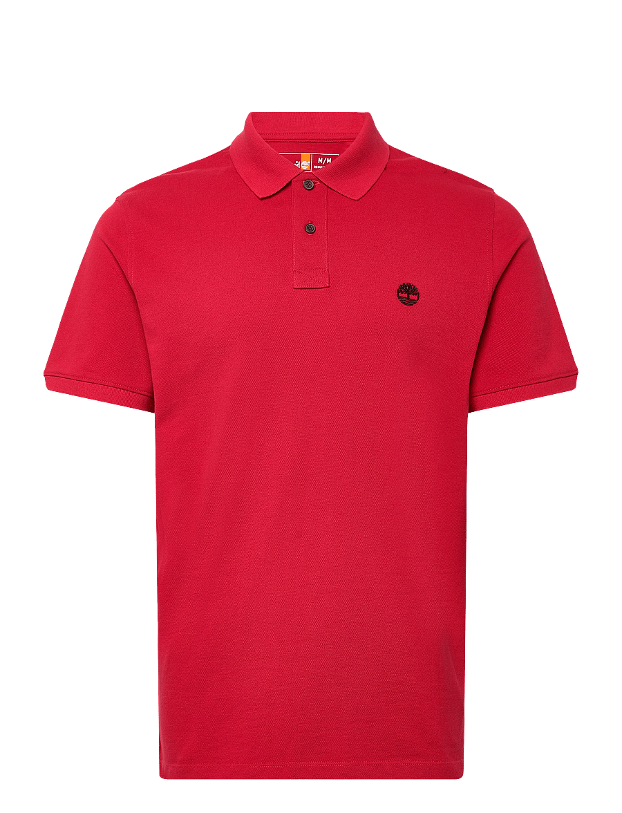 Timberland - MILLERS RIVER Pique Short Sleeve Polo AMERICAN BEAUTY - kurzärmelig - medium red - 0
