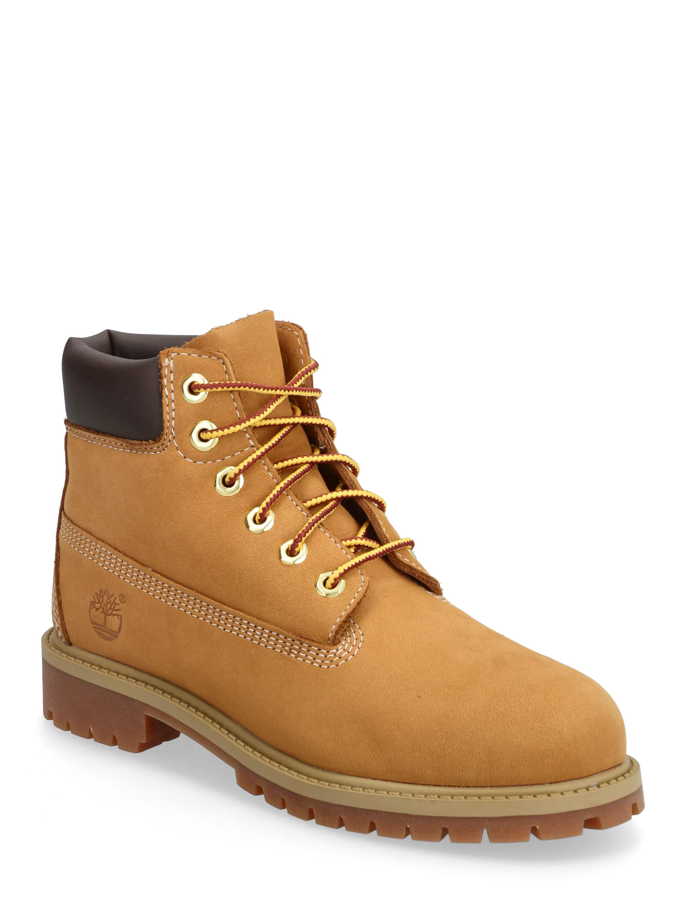 TIMBERLAND Timberland Premium 6 Inch Strickjacke Up Wasserdicht Stiefel Wheat Beige - 33 - Kinder