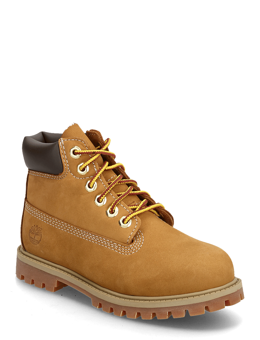 Timberland - Timberland Premium 6 INCH LACE UP WATERPROOF BOOT WHEAT - vinterstövlar - wheat - 0