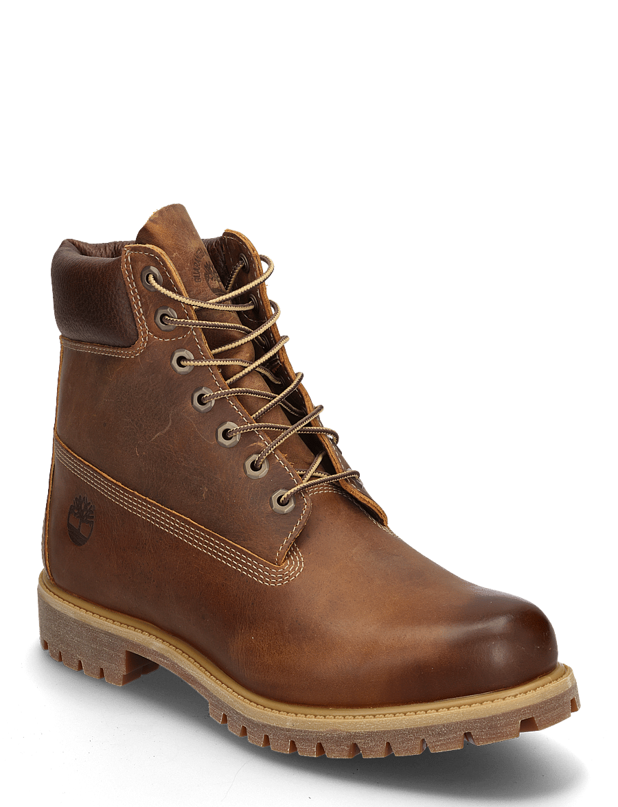 Timberland - 6 INCH LACE UP WATERPROOF BOOT - schnürstiefel - brown - 0