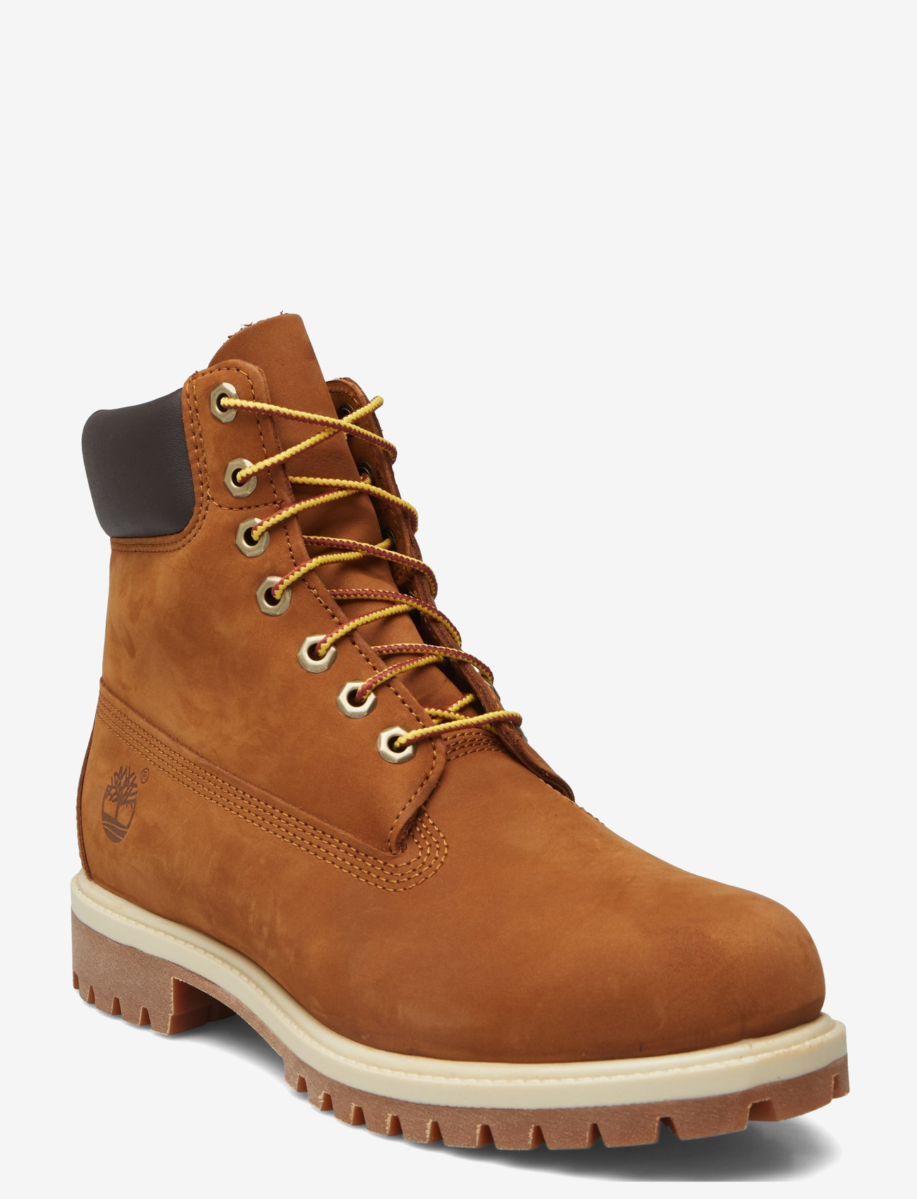 Timberland - 6 INCH LACE UP WATERPROOF BOOT - desert boots - dk wht nubuck - 0