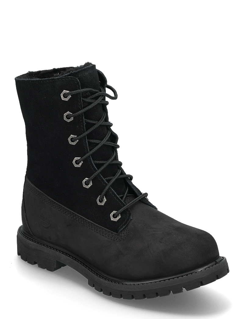Timberland - MID WARM LINED WATERPROOF BOOT - kängor - black - 0