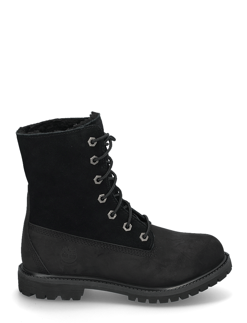 Timberland - MID WARM LINED WATERPROOF BOOT - kängor - black - 1