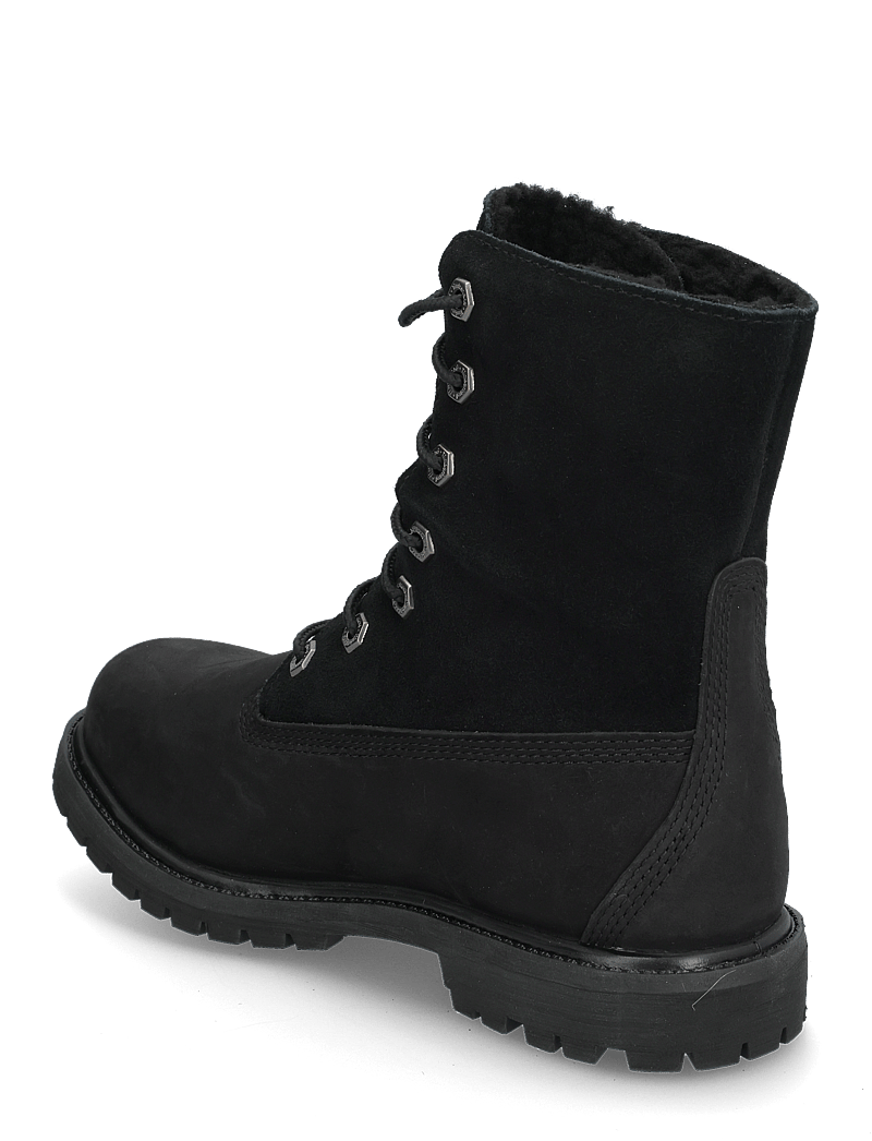 Timberland - MID WARM LINED WATERPROOF BOOT - kängor - black - 2
