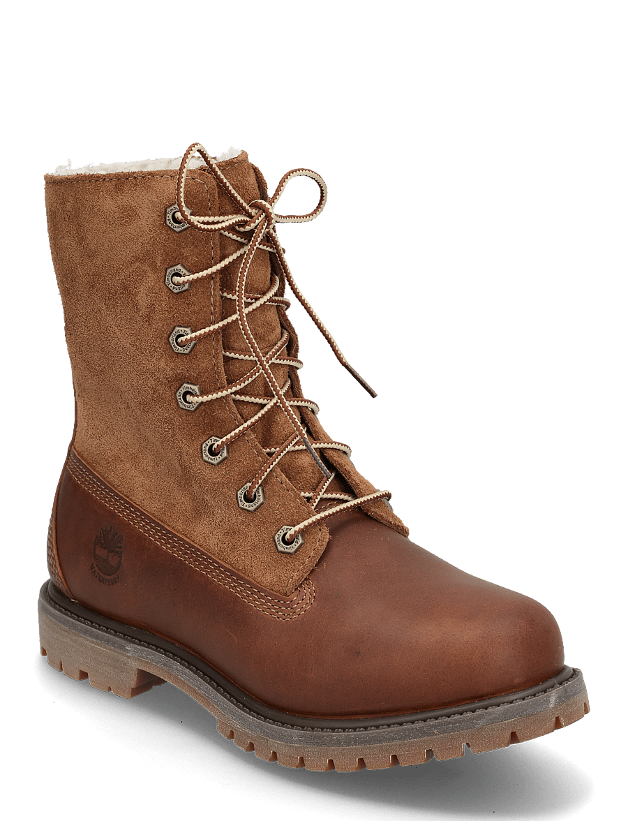 Timberland - MID WARM LINED WATERPROOF BOOT - kängor - dark brown - 0