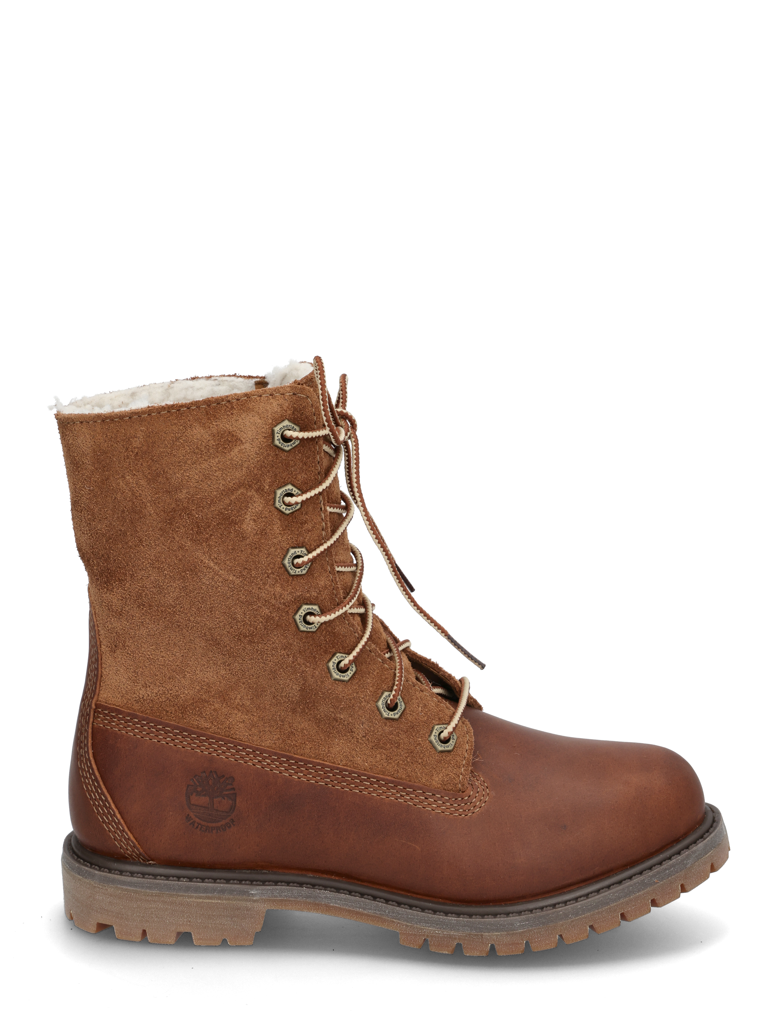 Timberland - MID WARM LINED WATERPROOF BOOT - geschnürte stiefel - dark brown - 1