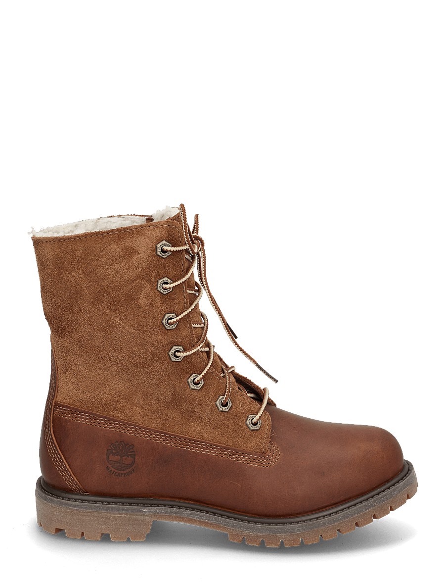 Timberland - MID WARM LINED WATERPROOF BOOT - kängor - dark brown - 1