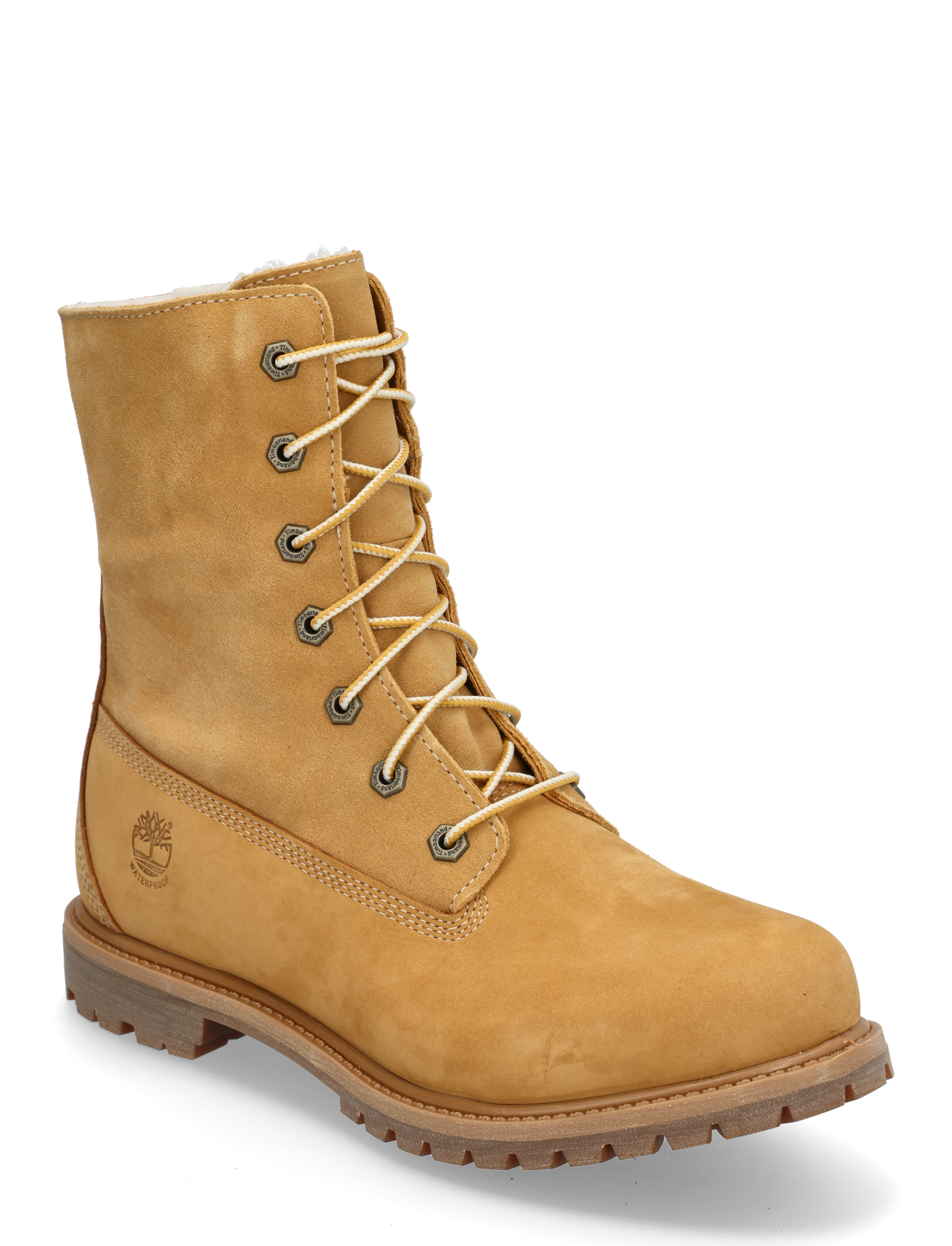 Timberland MID WARM LINED WATERPROOF BOOT - Støvler - WHEAT / beige