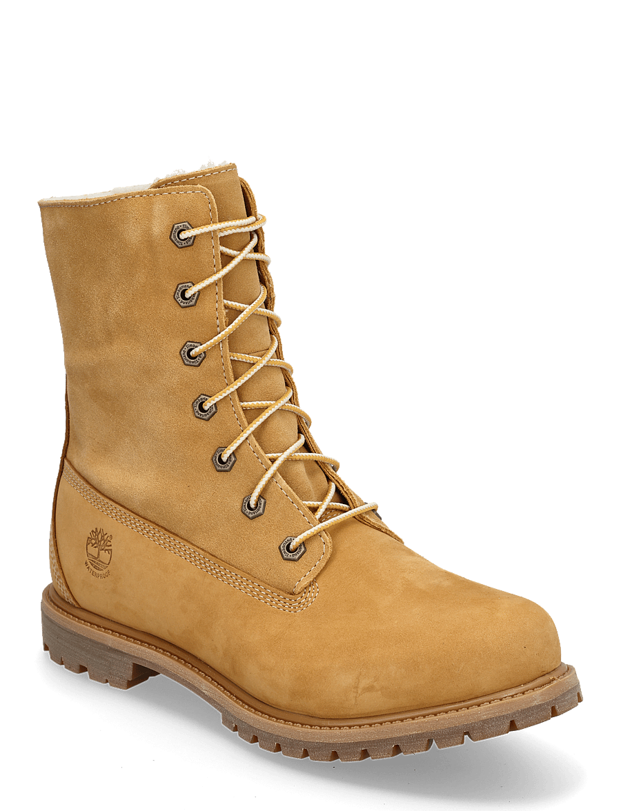 Timberland - MID WARM LINED WATERPROOF BOOT - kängor - wheat - 0