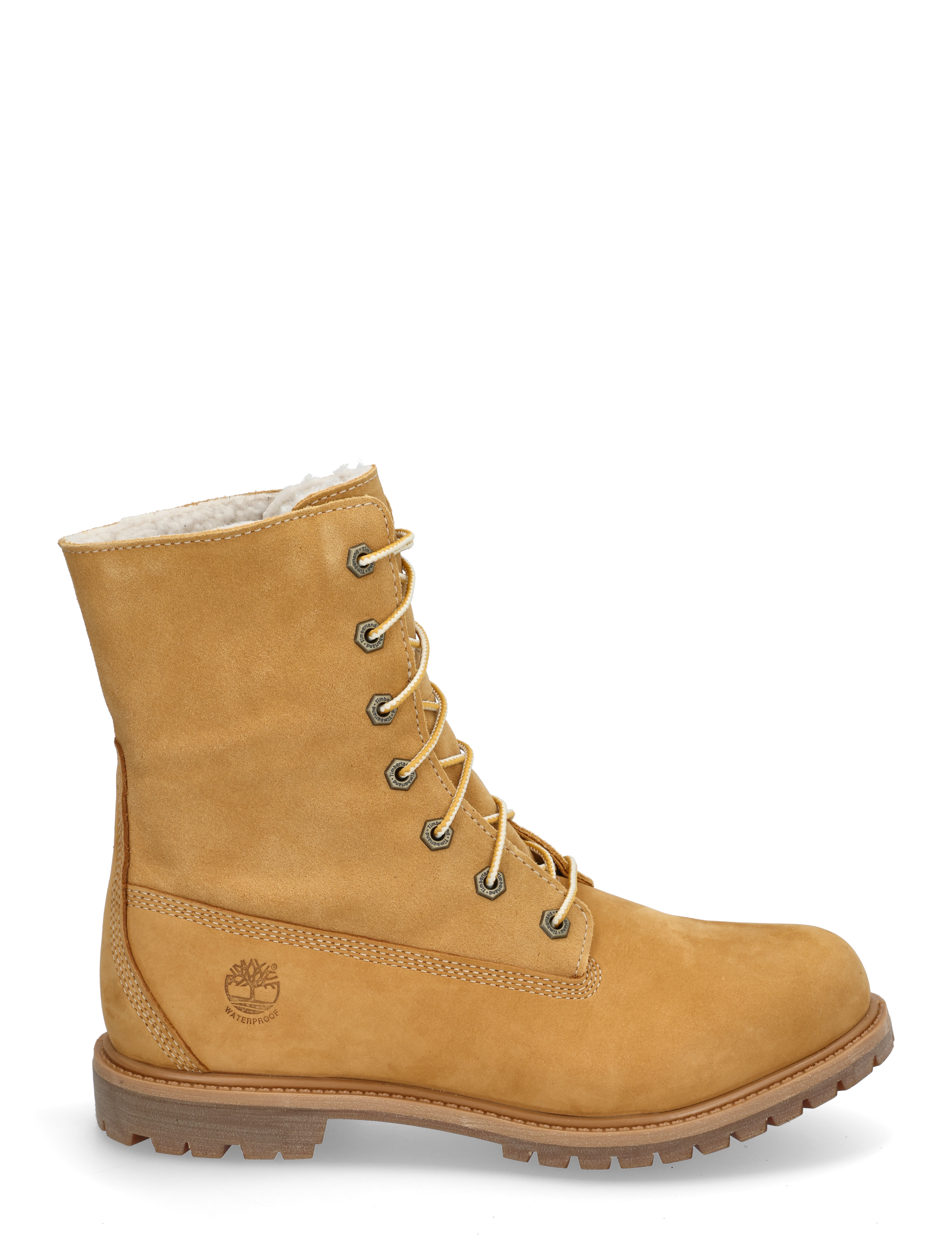 Timberland - MID WARM LINED WATERPROOF BOOT - kängor - wheat - 1