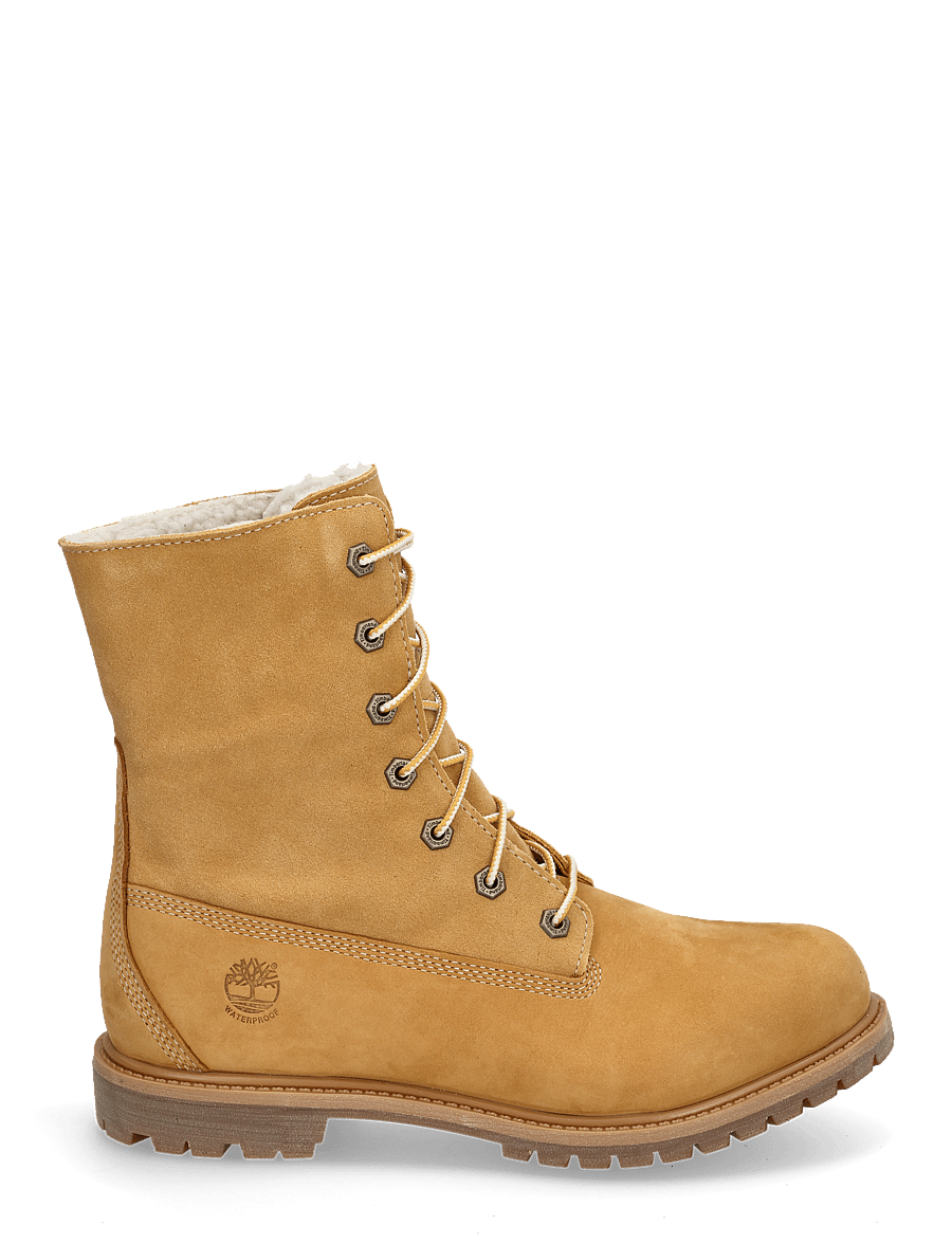 Timberland - MID WARM LINED WATERPROOF BOOT - kängor - wheat - 1