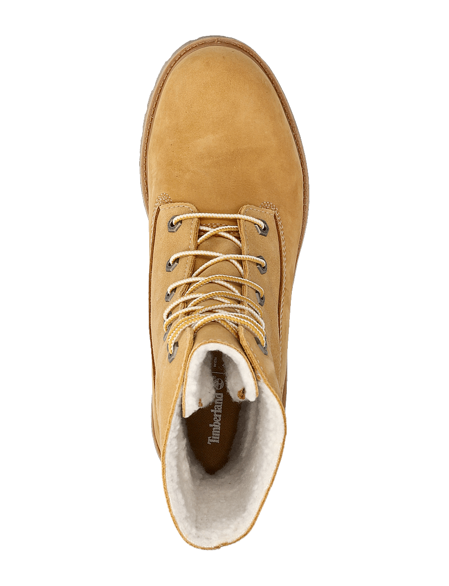 Timberland - MID WARM LINED WATERPROOF BOOT - kängor - wheat - 3