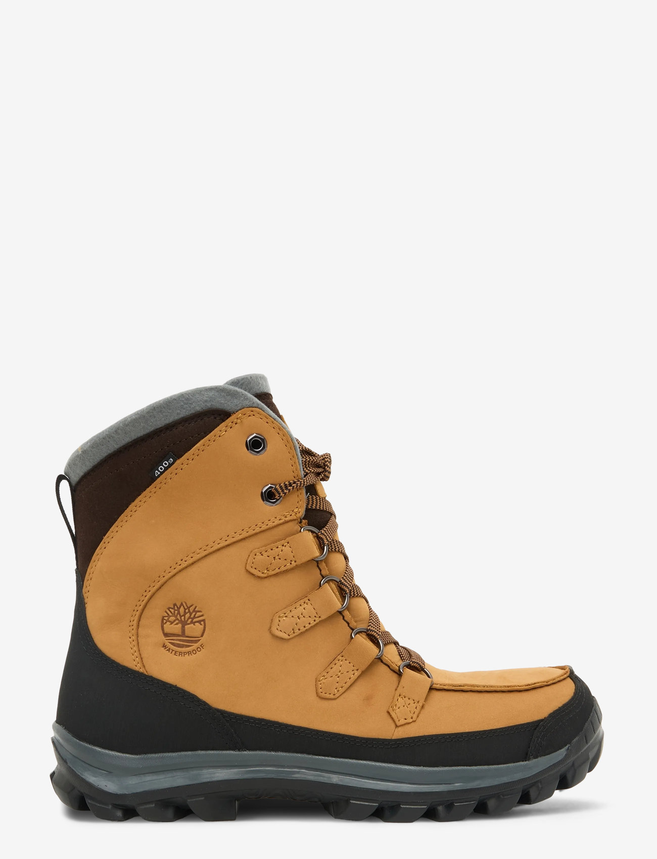 Timberland - MID LACE UP WATERPROOF HIKING BOOT - vinterstøvler - wheat - 1