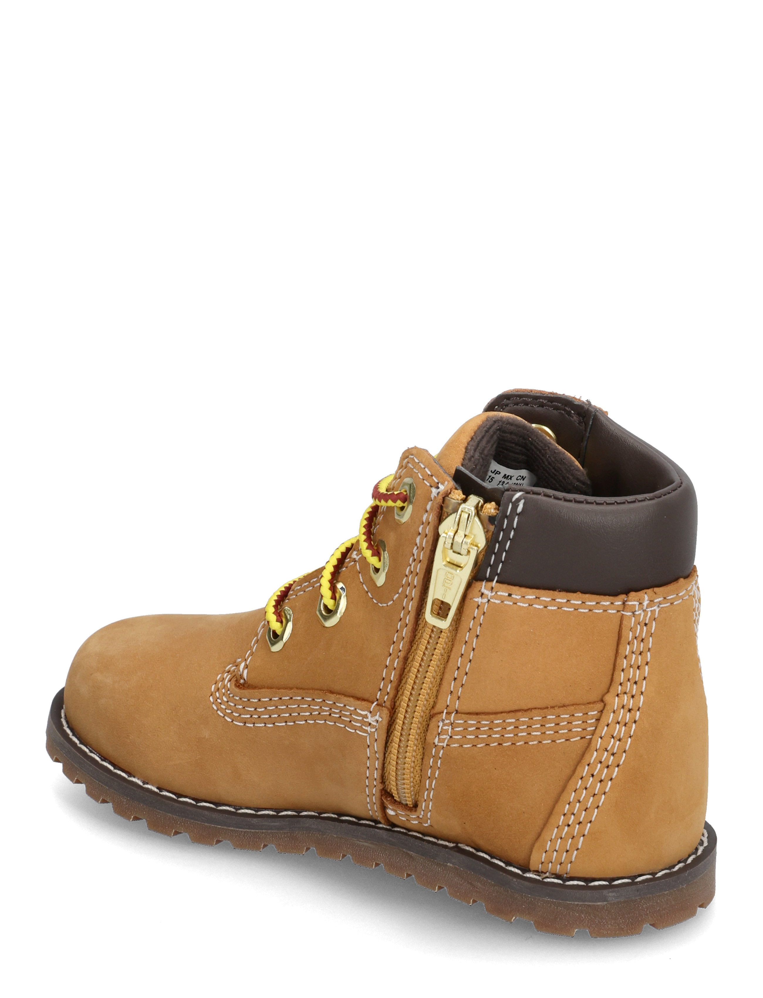 Timberland - MID LACE UP WITH ZIP BOOT - vinterstøvler - wheat - 2