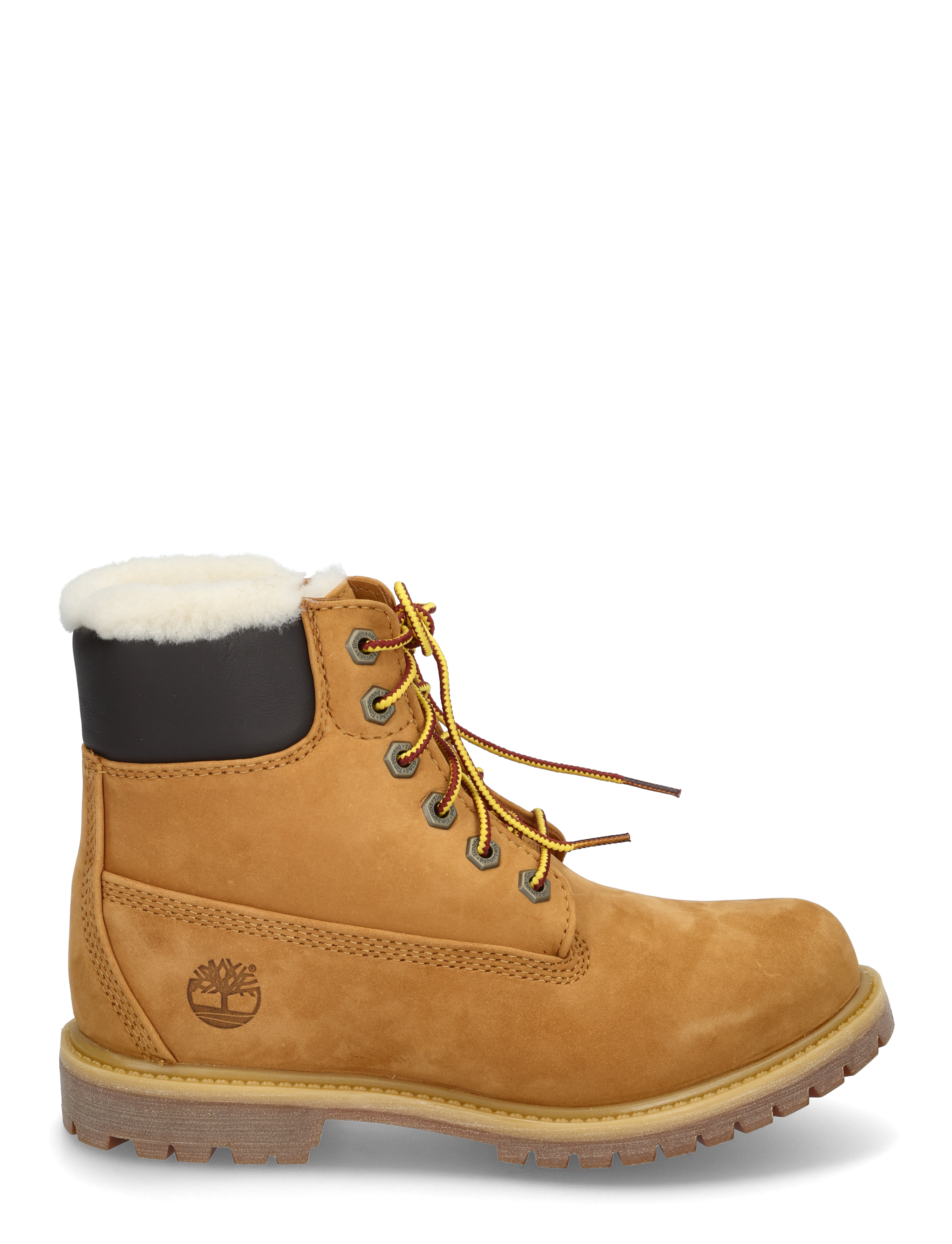 Timberland - 6 INCH WARM LINED WATERPROOF BOOT - snørestøvler - wheat - 1