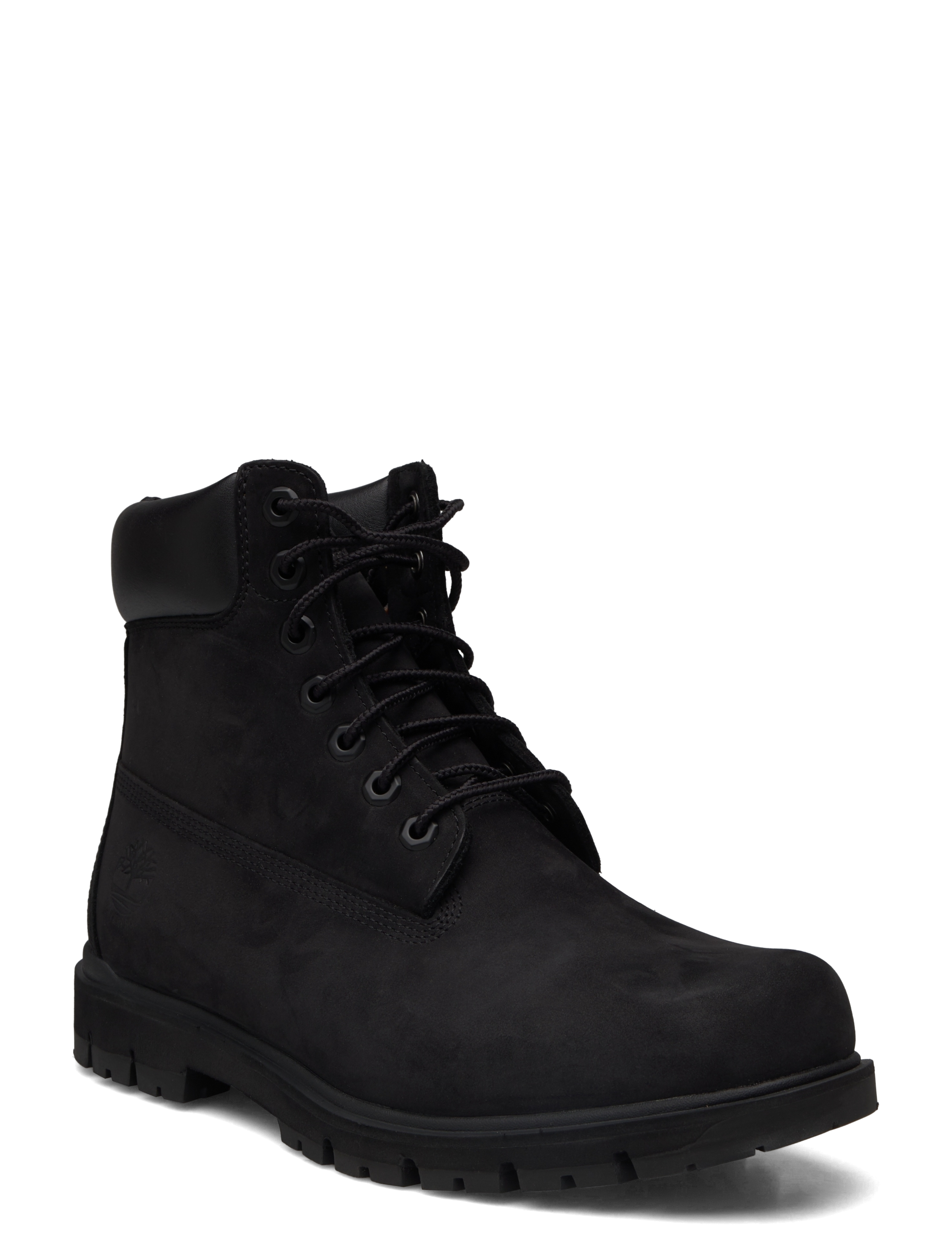 MID LACE UP WATERPROOF BOOT - BLACK