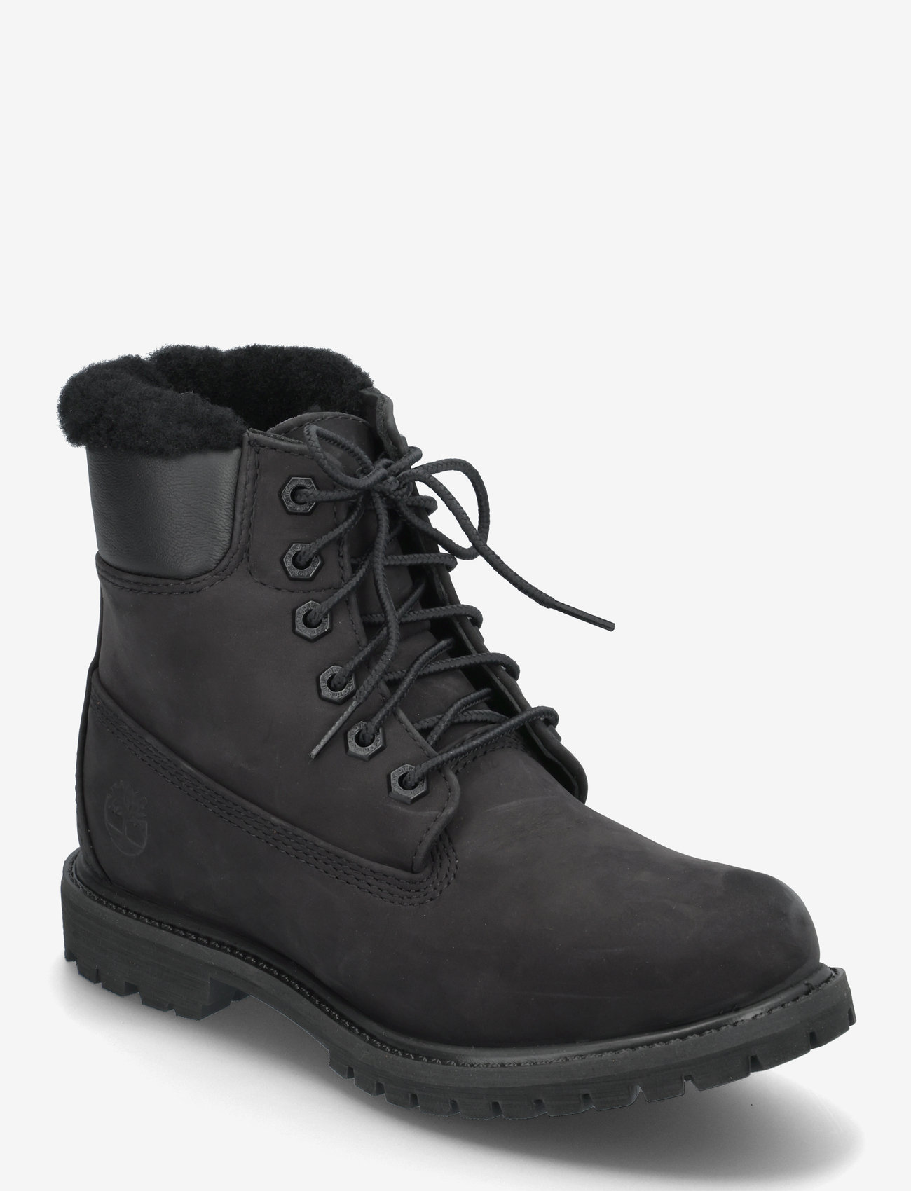 Timberland - 6 INCH WARM LINED WATERPROOF BOOT - kängor - black - 0