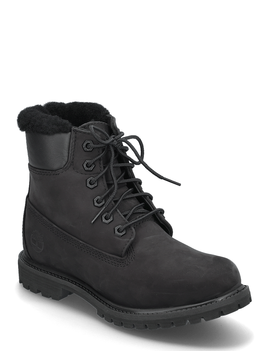 Timberland - 6 INCH WARM LINED WATERPROOF BOOT - geschnürte stiefel - black - 0
