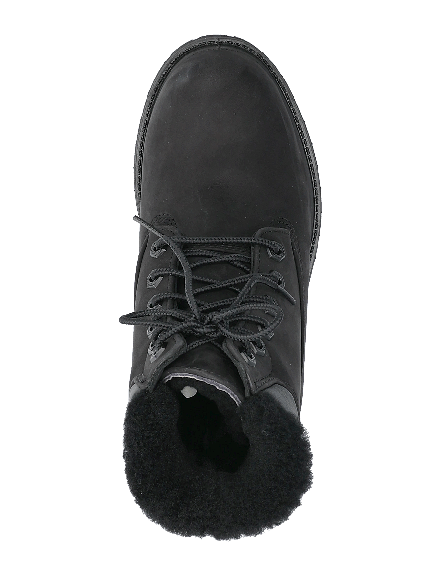 Timberland - 6 INCH WARM LINED WATERPROOF BOOT - geschnürte stiefel - black - 3