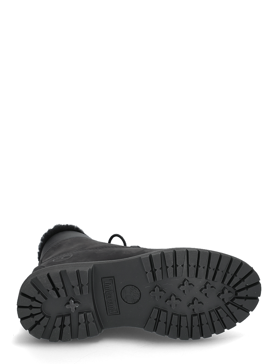 Timberland - 6 INCH WARM LINED WATERPROOF BOOT - geschnürte stiefel - black - 4