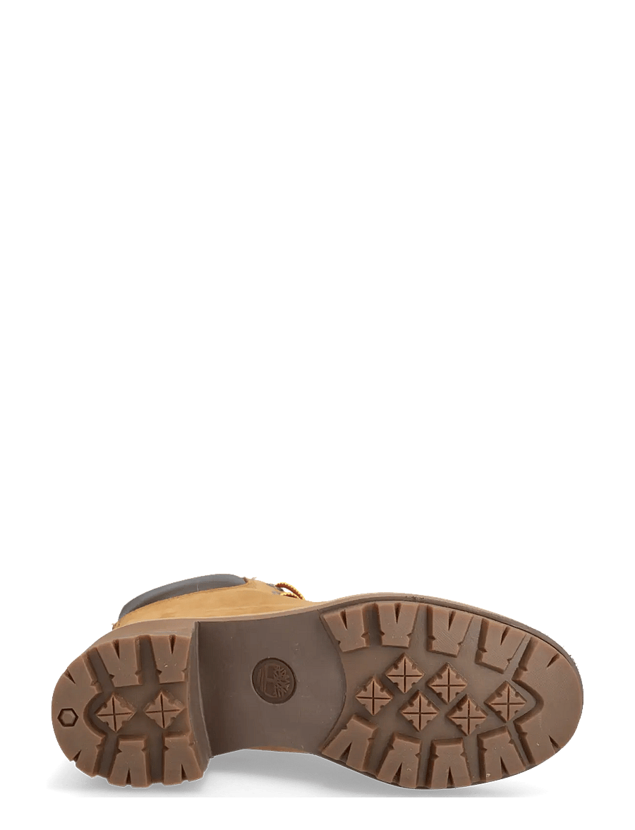 Timberland - MID LACE UP WATERPROOF BOOT - stiefeletten mit absatz - wheat - 4