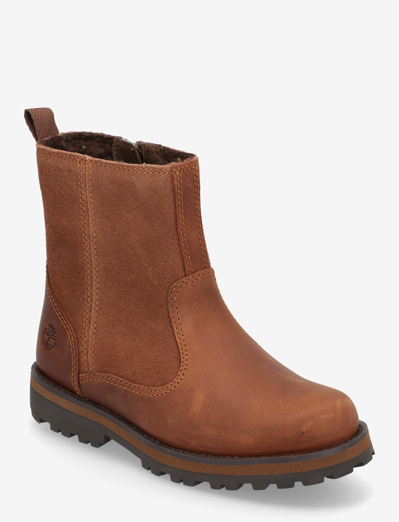 Timberland - MID WARM LINED BOOT - efterårssko - medium brown - 0