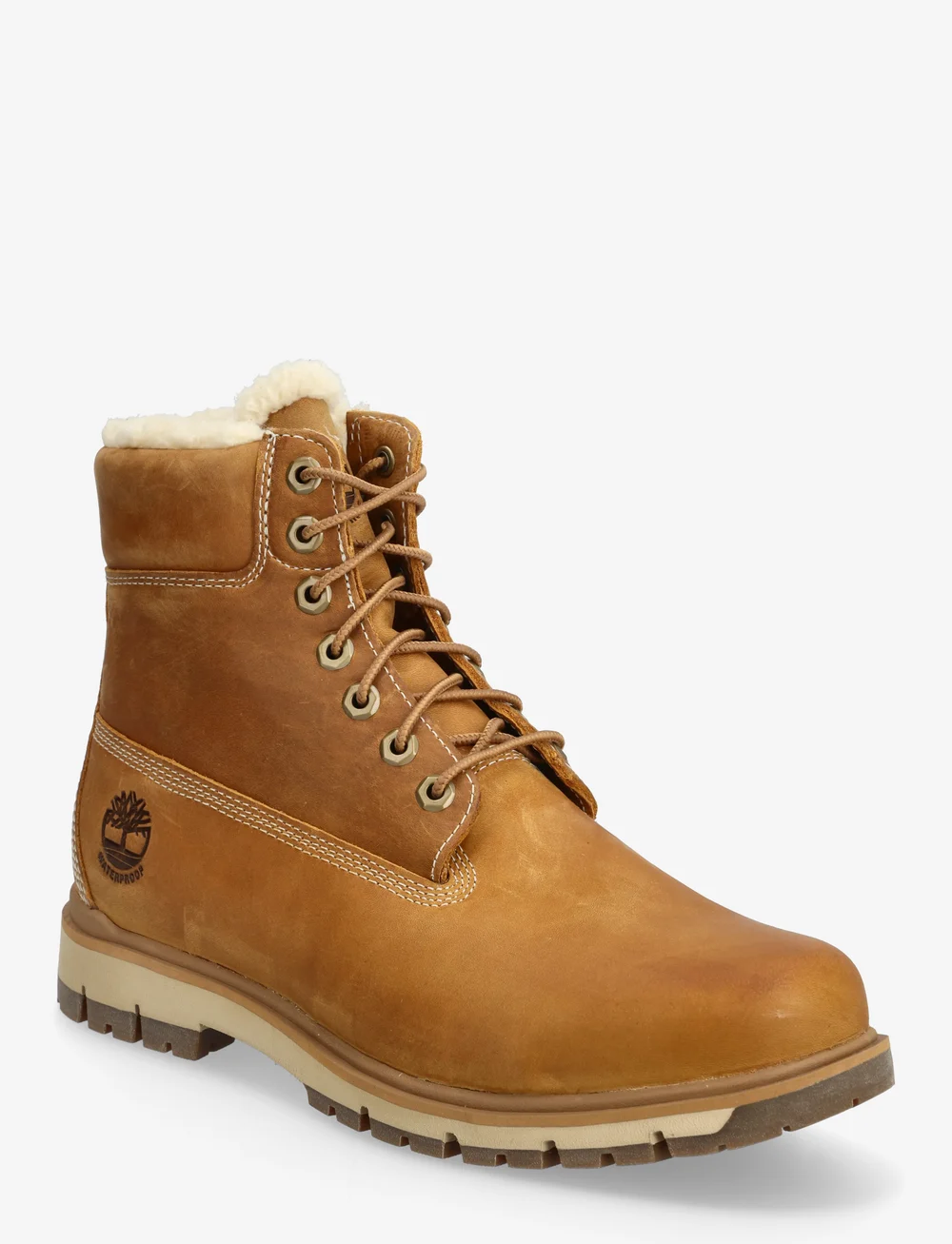Timberland - MID WARM LINED WATERPROOF BOOT - winterstiefel - wheat - 0